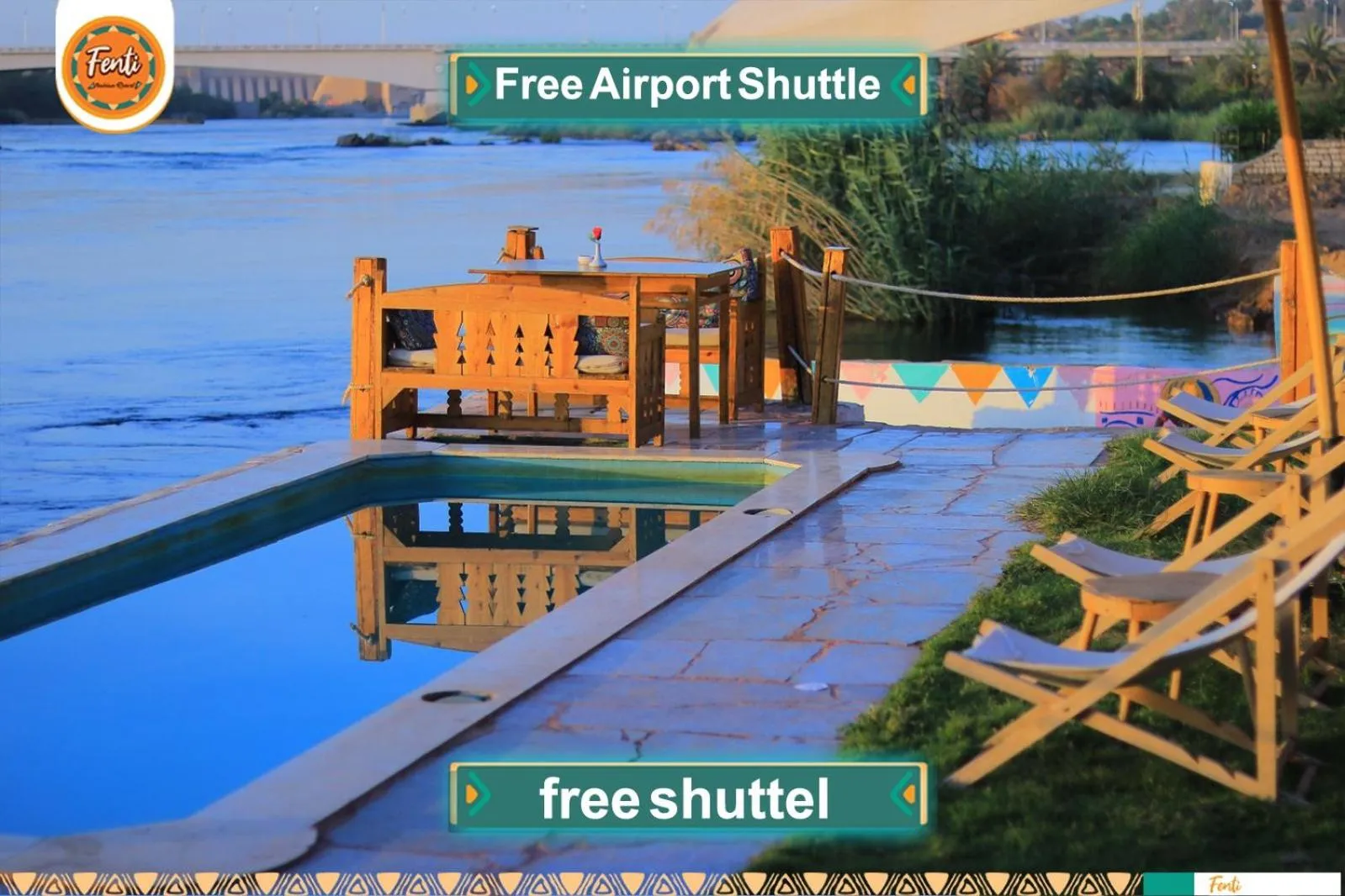 Natural landscape in Fenti Nubian Resort