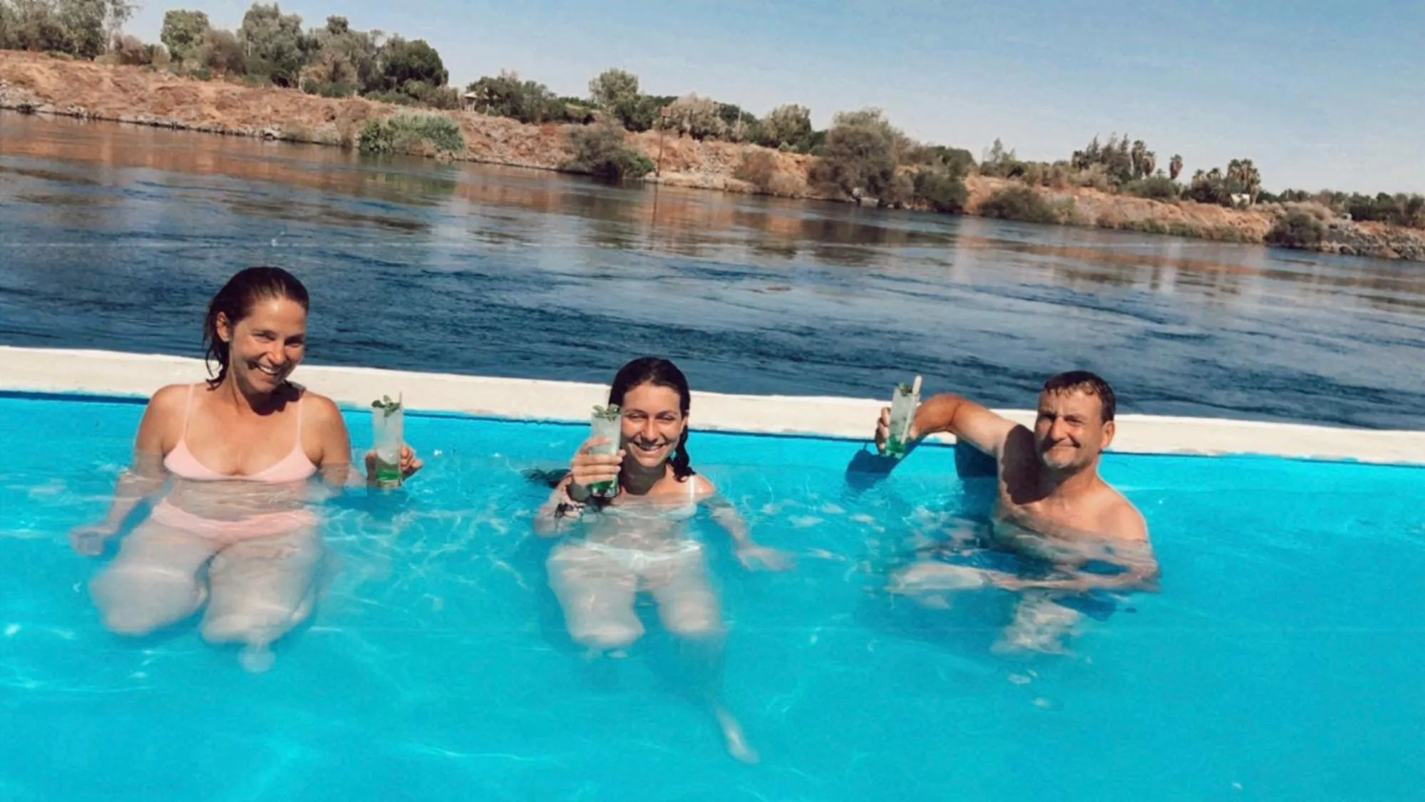 Swimming pool in Fenti Nubian Resort