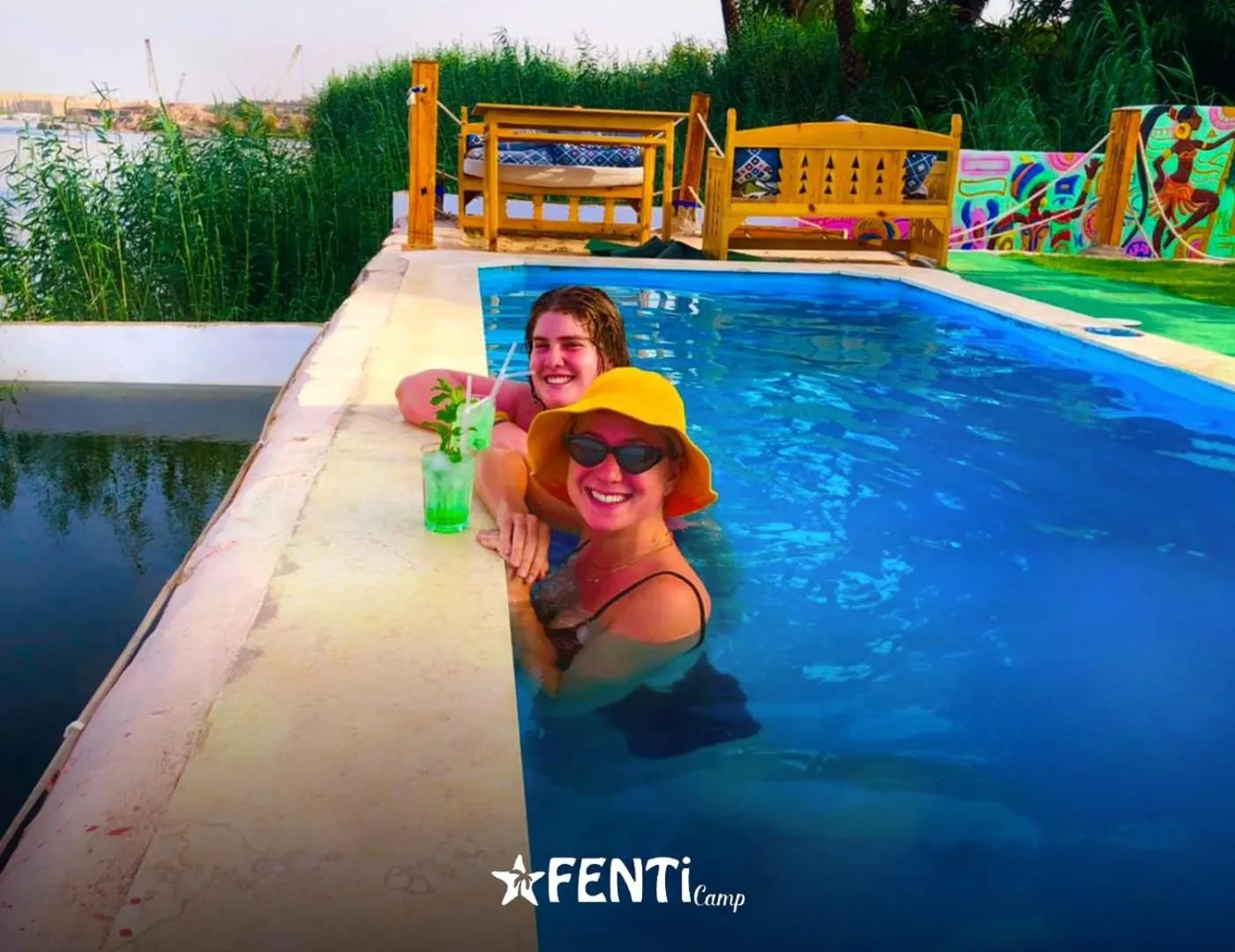 Swimming pool in Fenti Nubian Resort