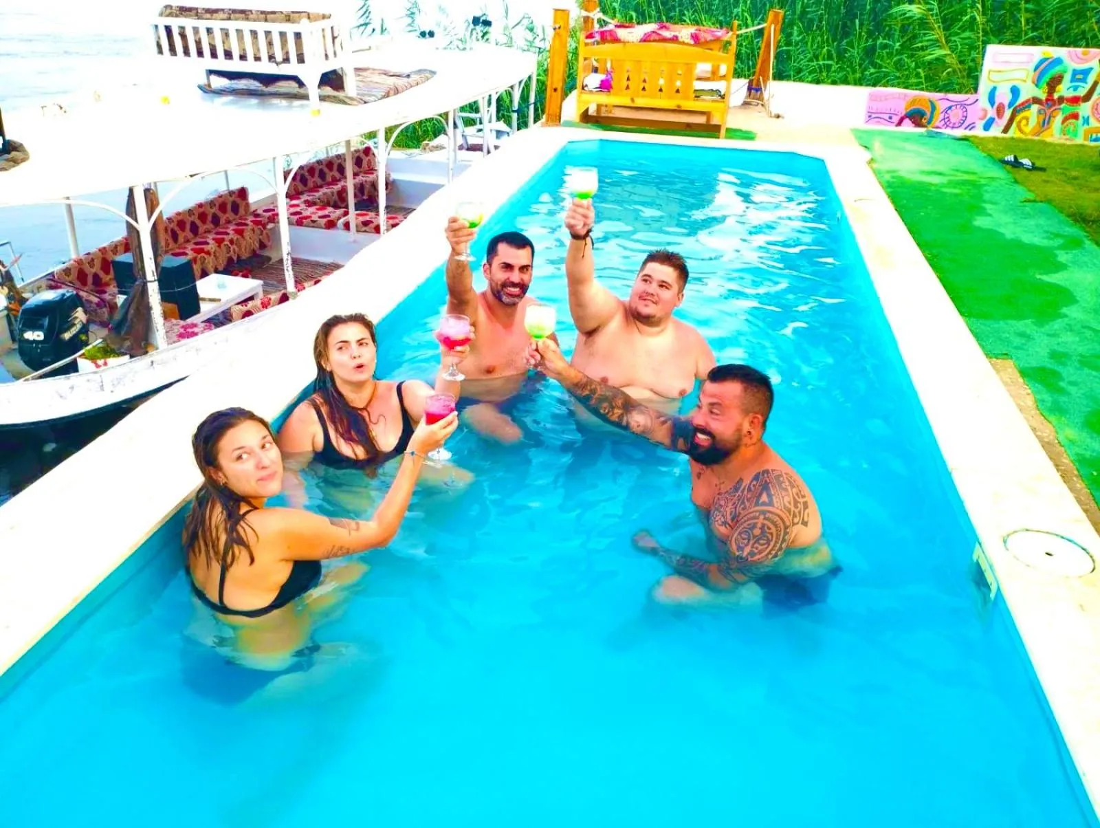 Swimming pool in Fenti Nubian Resort