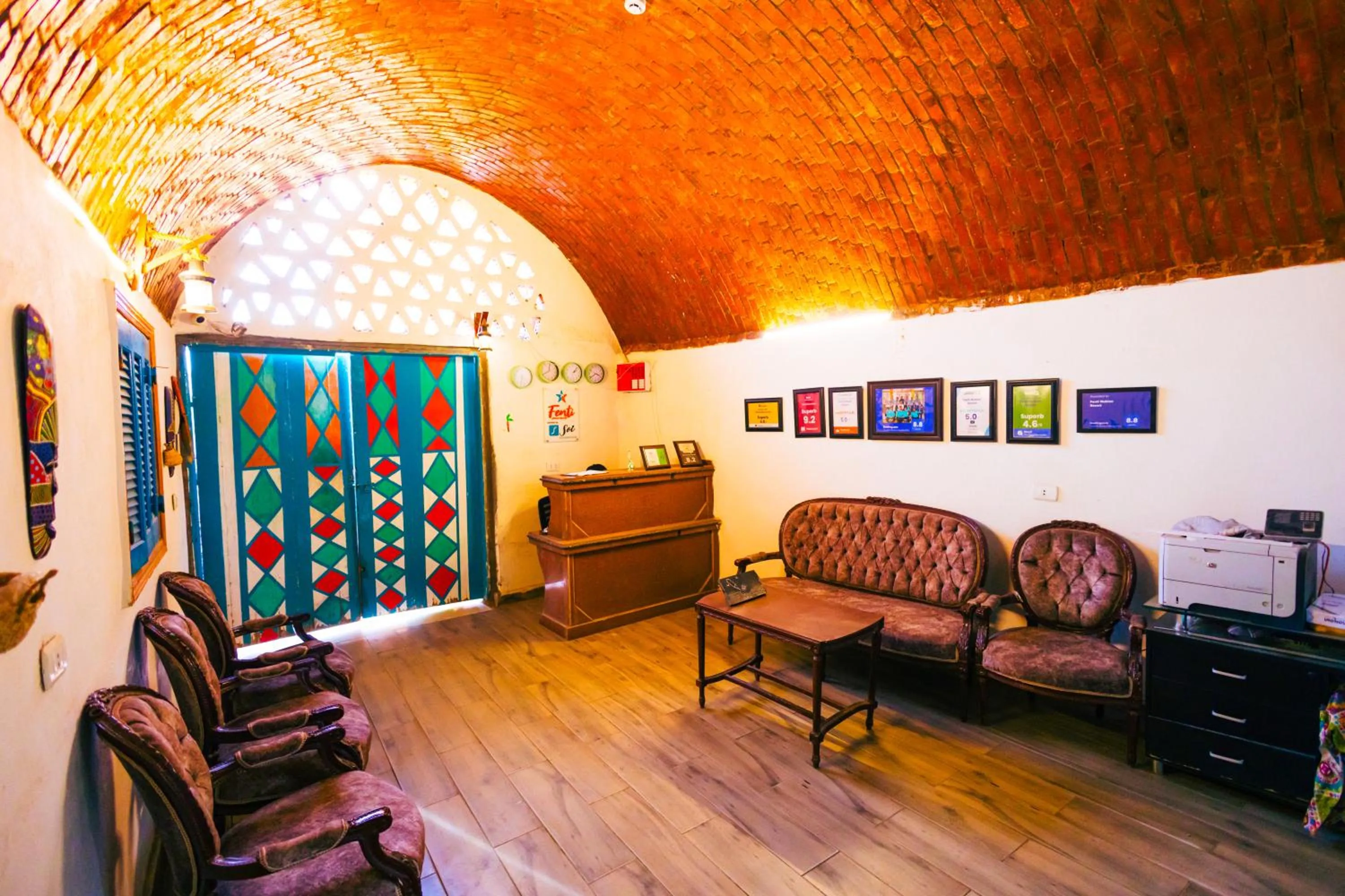 group of guests in Fenti Nubian Resort