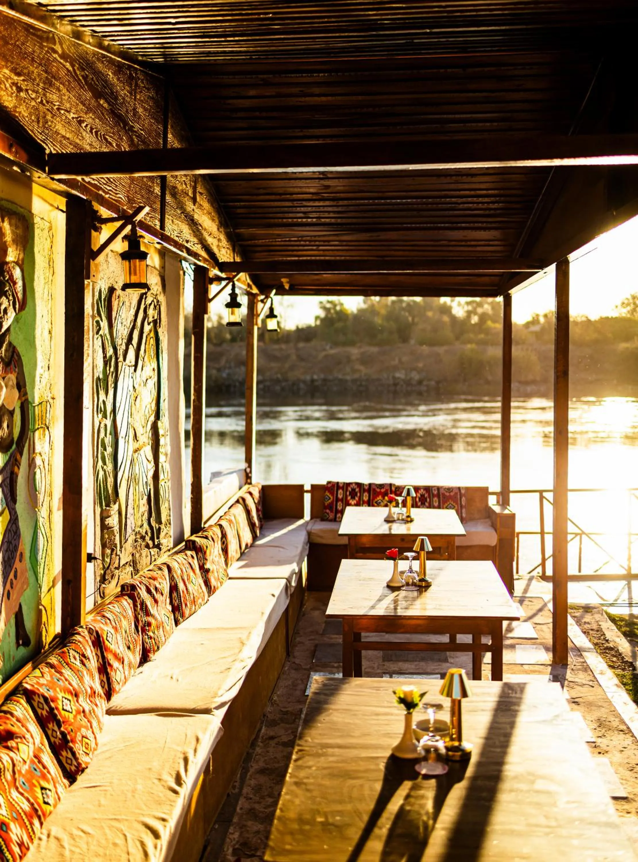 Seating area in Fenti Nubian Resort