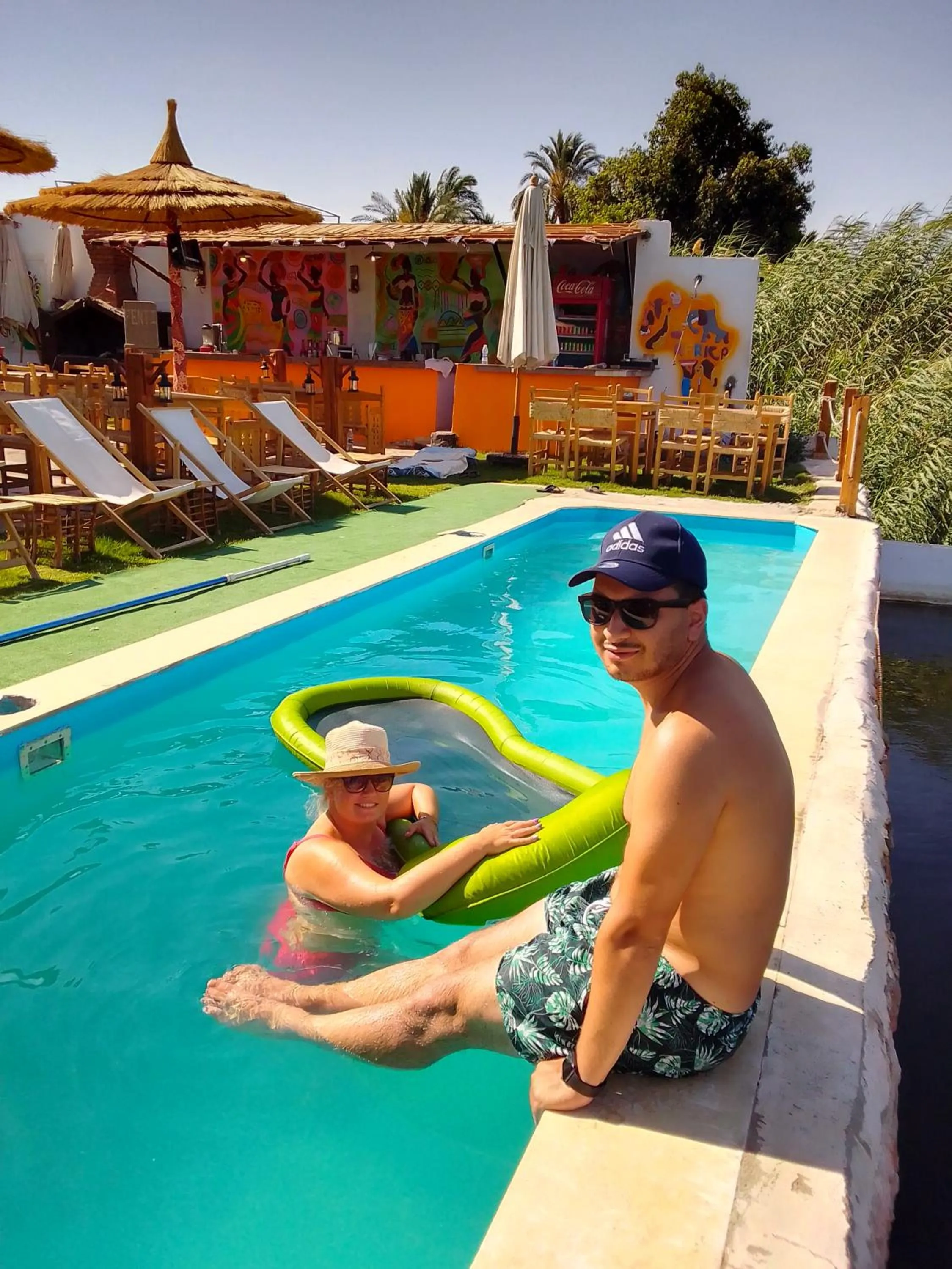 Swimming pool in Fenti Nubian Resort