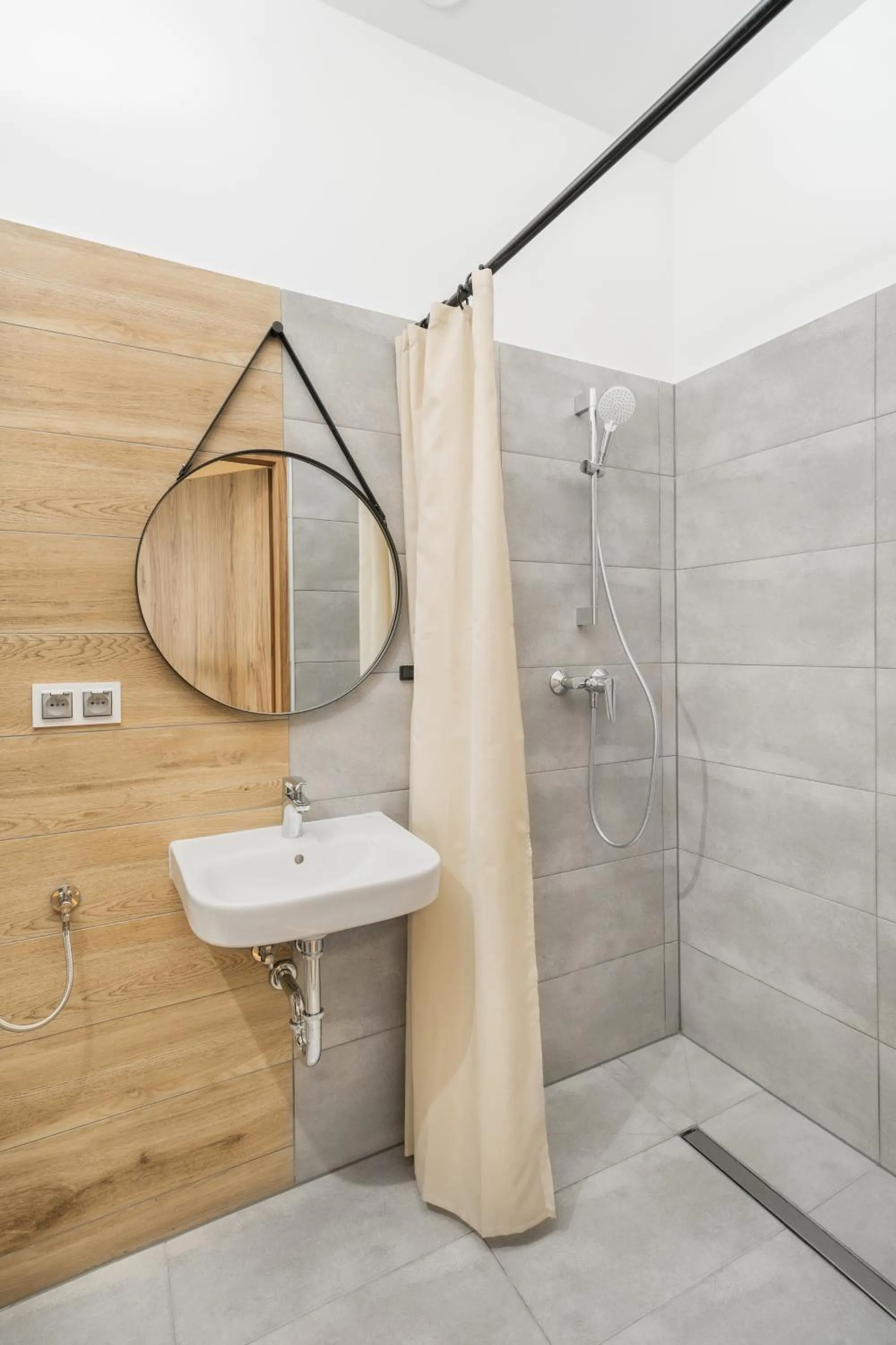 Bathroom in Na Fursie Apartments & Rooms