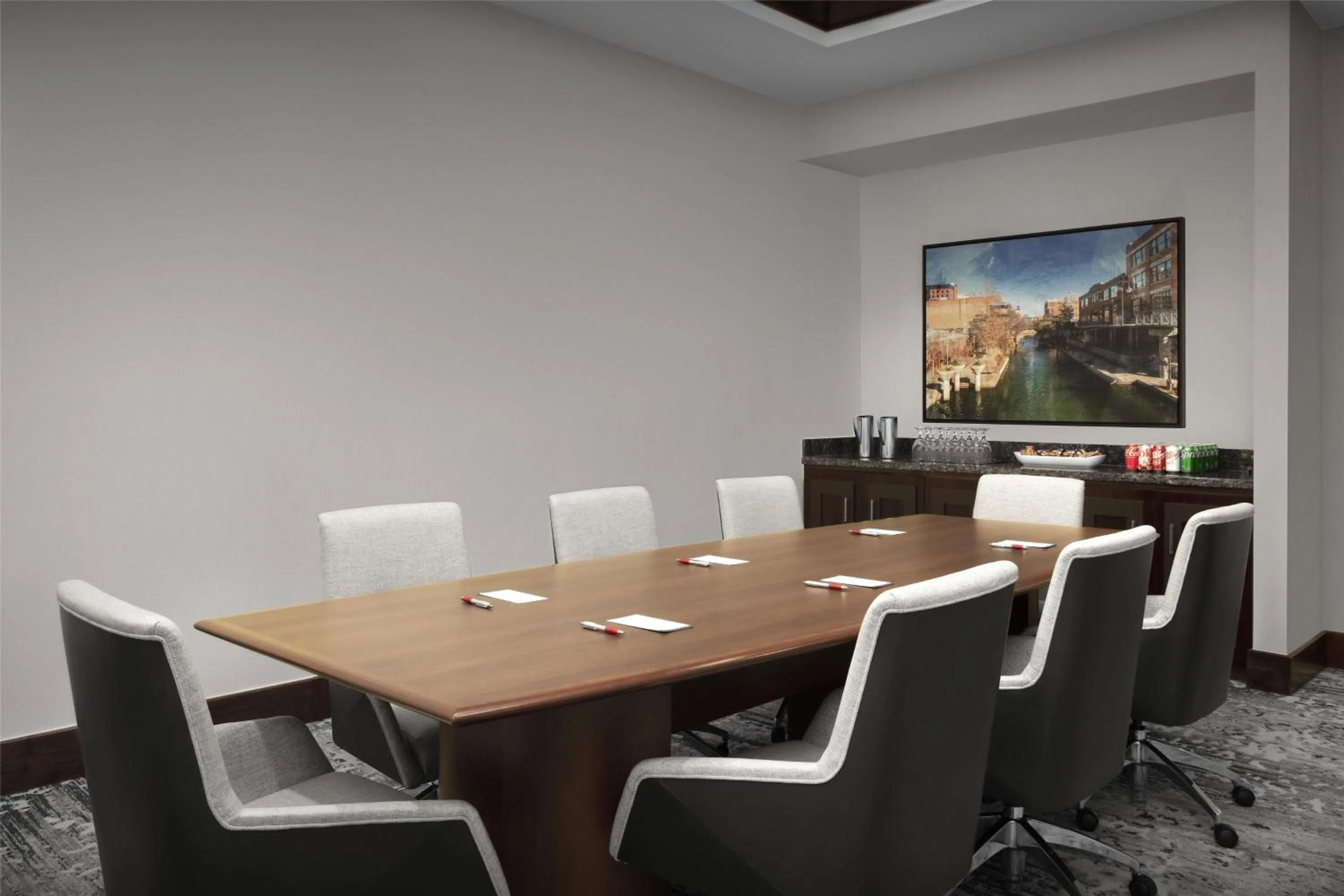 Meeting/conference room in Hilton Garden Inn Oklahoma City/Bricktown