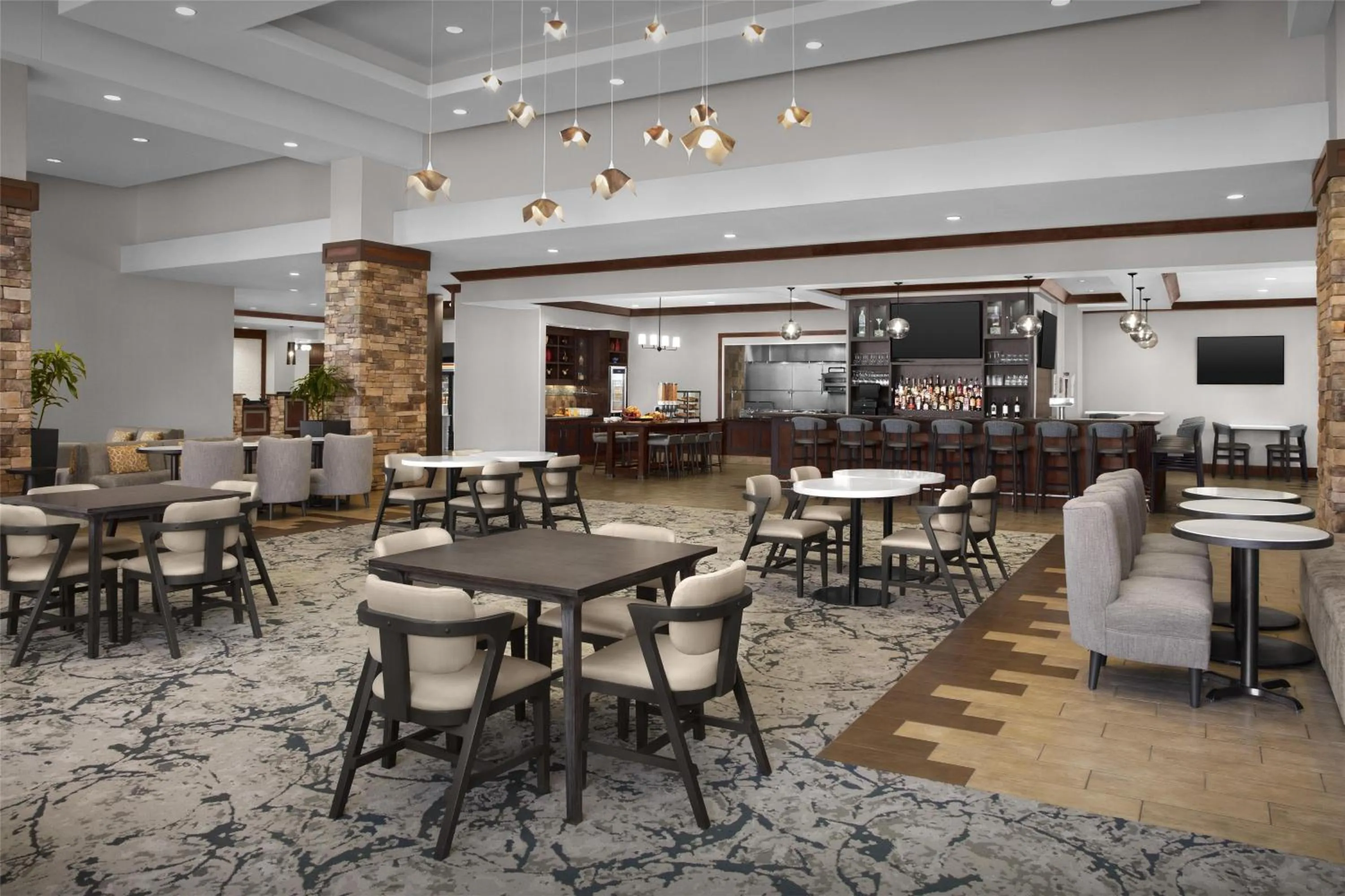 Breakfast in Hilton Garden Inn Oklahoma City/Bricktown