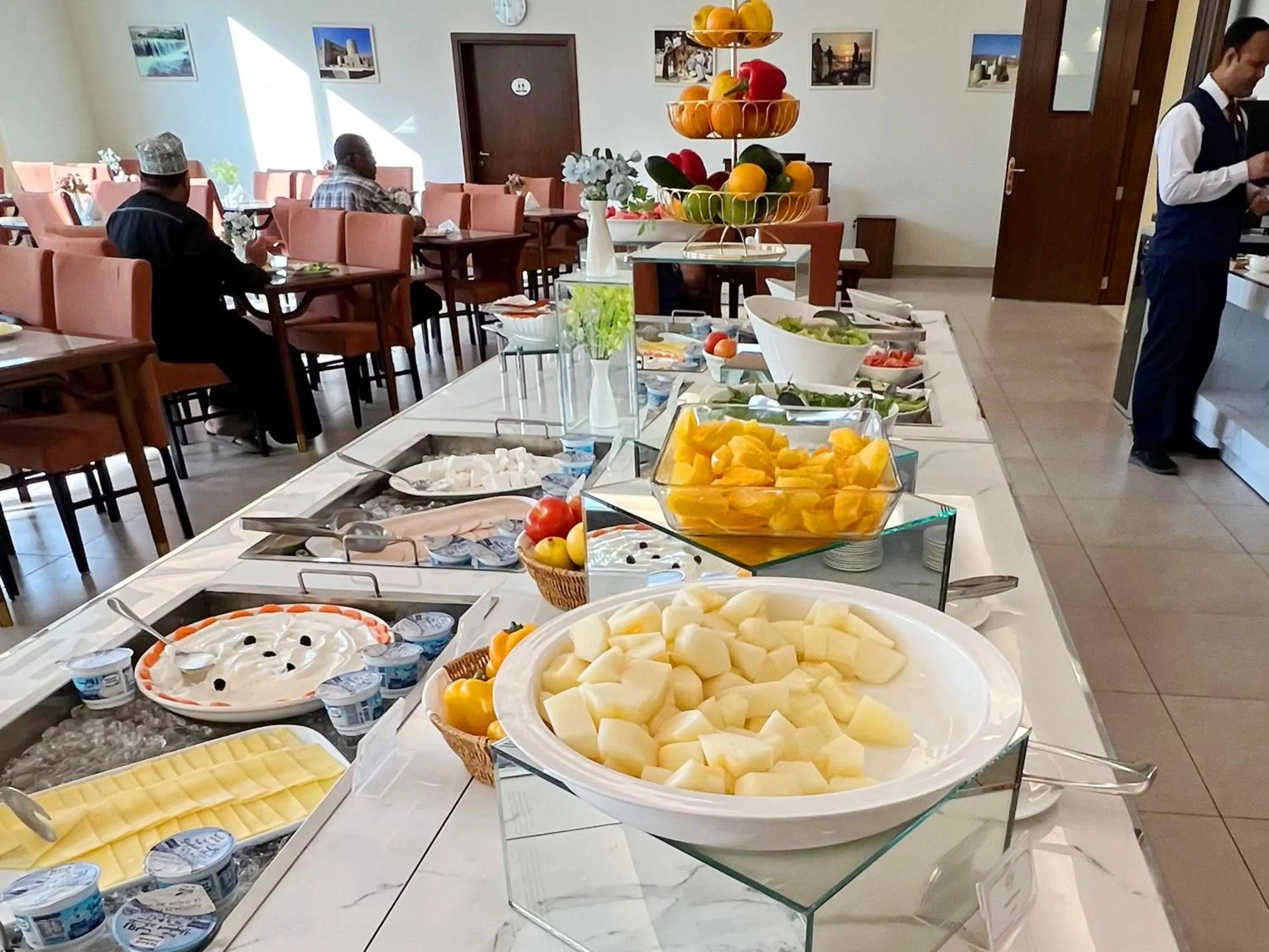 Buffet breakfast in ROZANA HOTEL