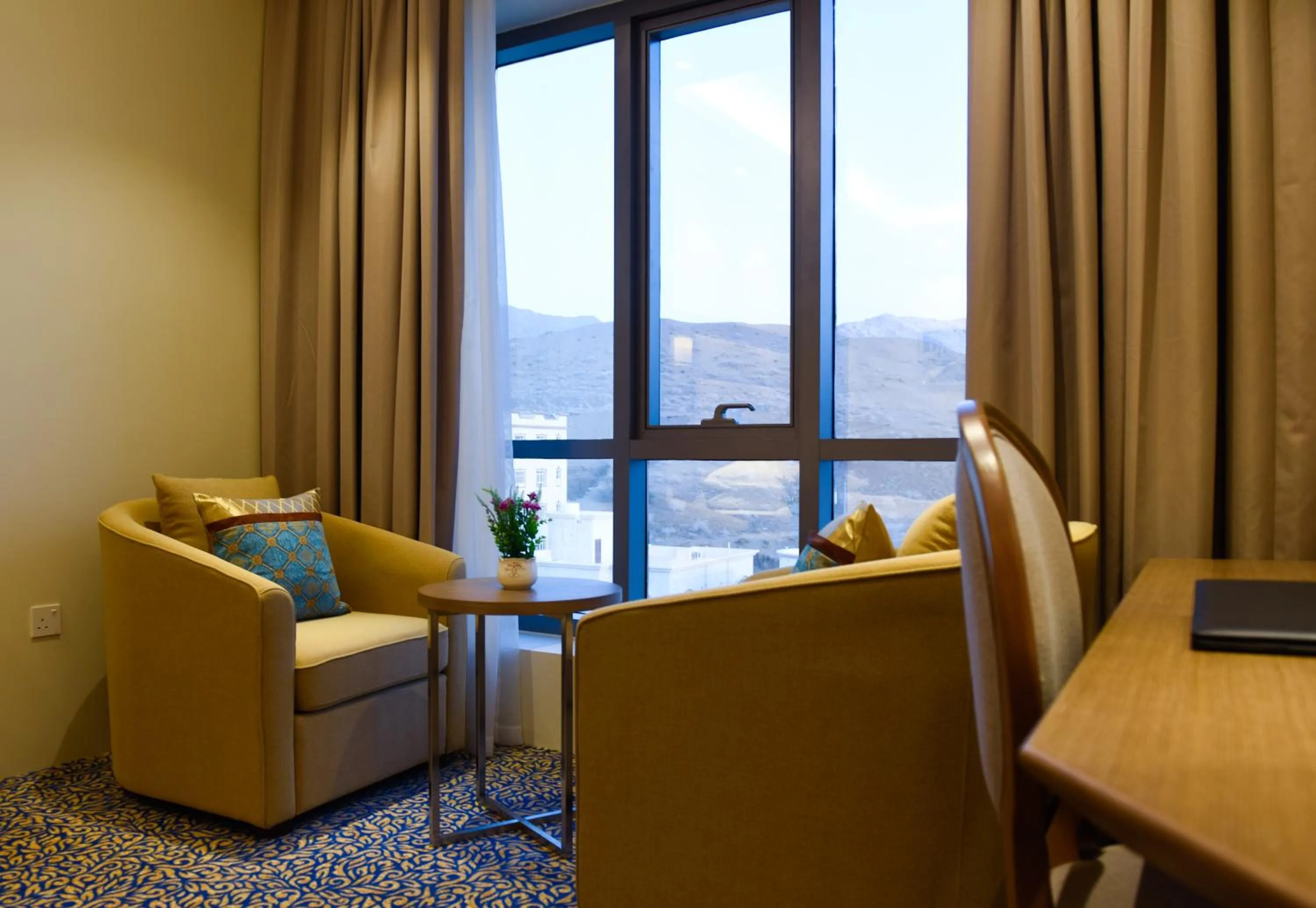 Seating area in ROZANA HOTEL