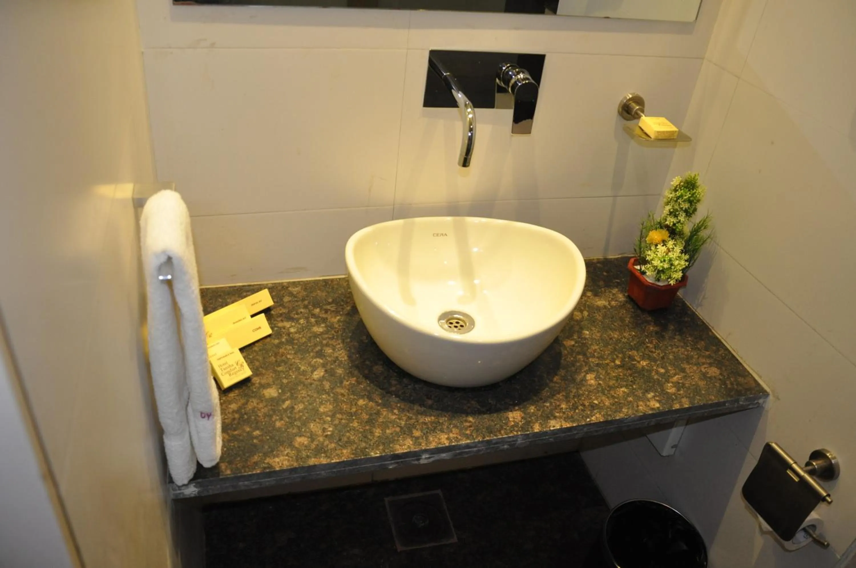 Bathroom in Pride Biznotel Manjusar Vadodara Near Sokhda Lake