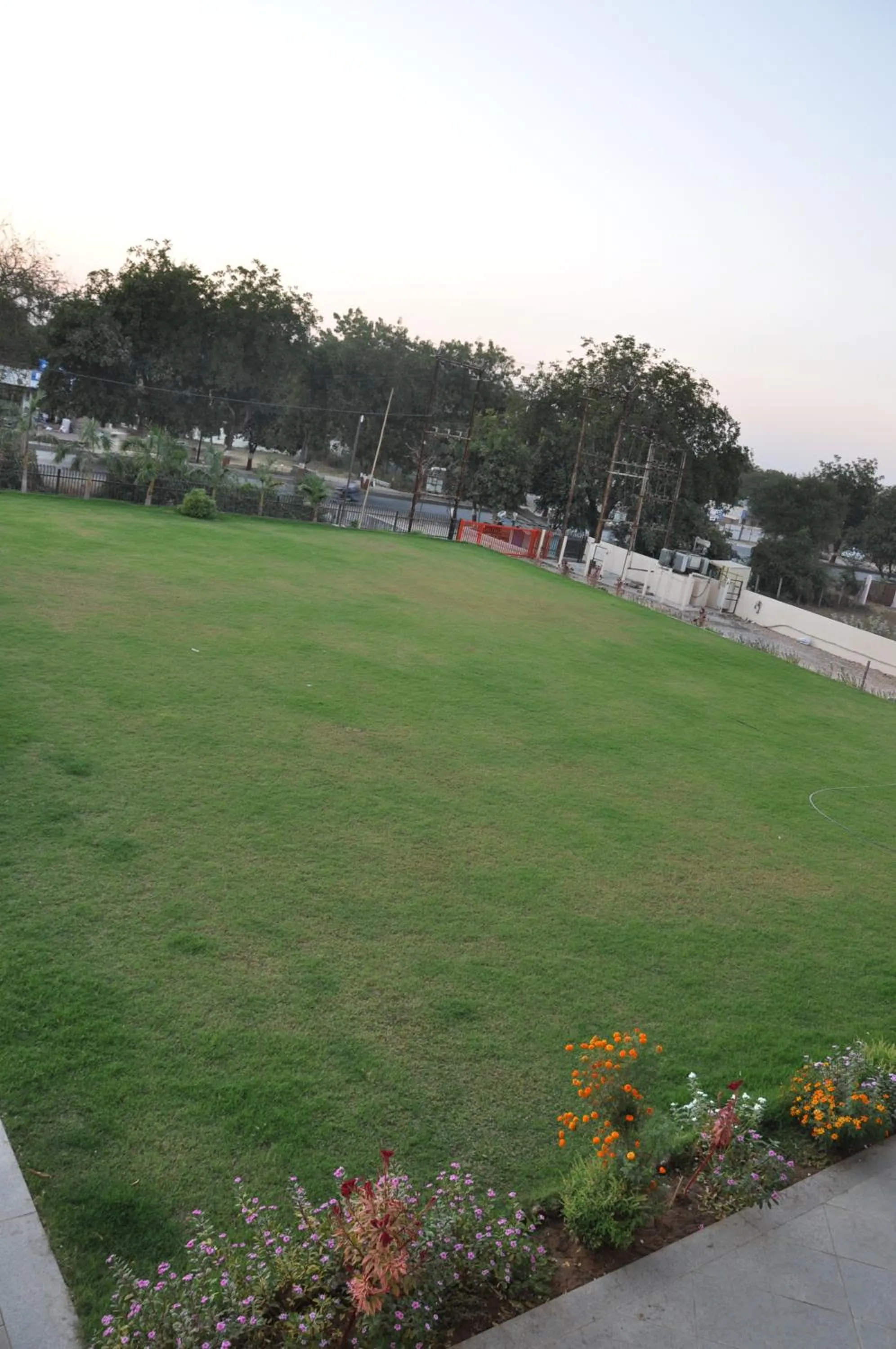 Garden in Pride Biznotel Manjusar Vadodara Near Sokhda Lake