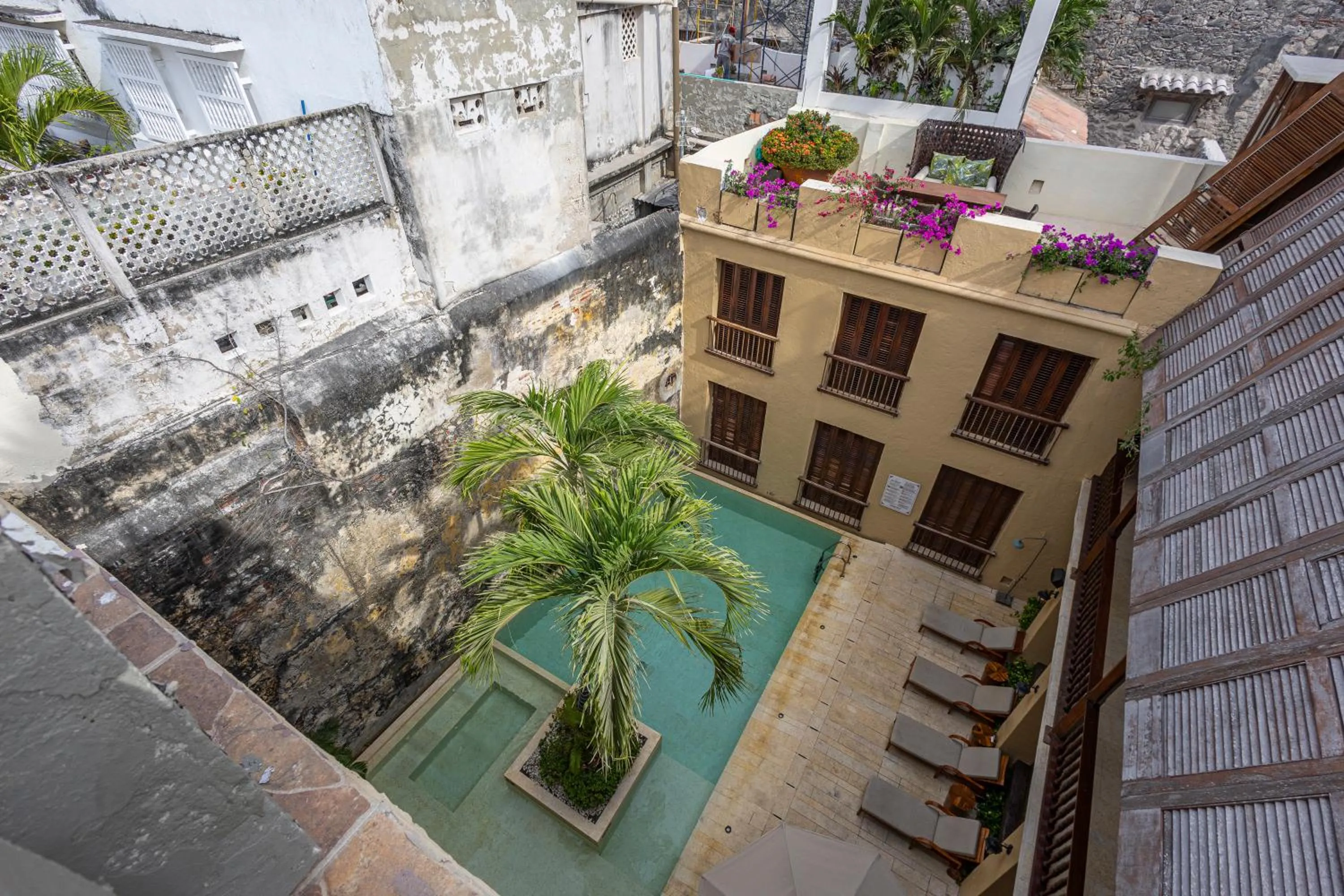 Patio in Ananda Hotel Boutique