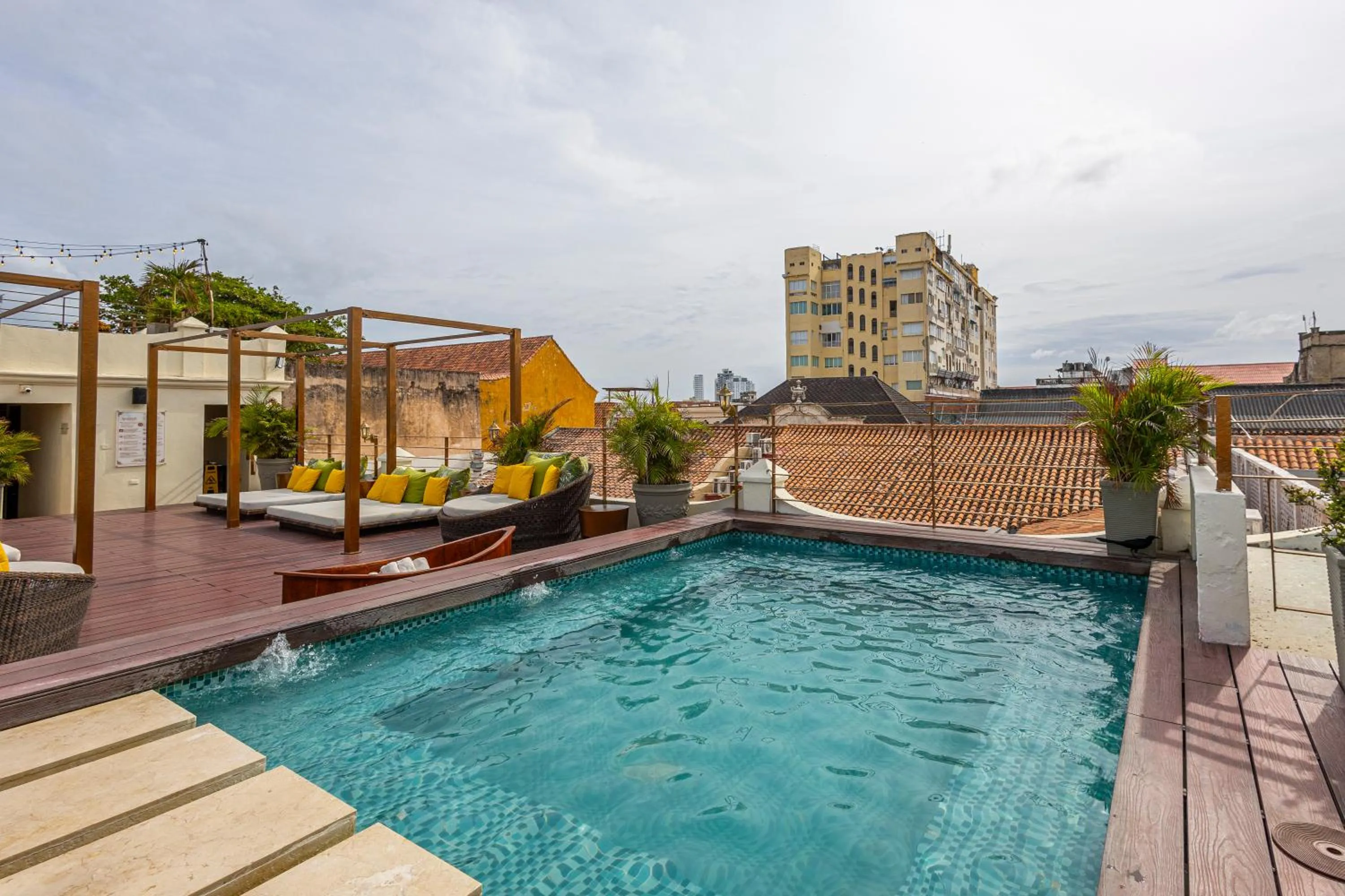 Swimming pool in Ananda Hotel Boutique