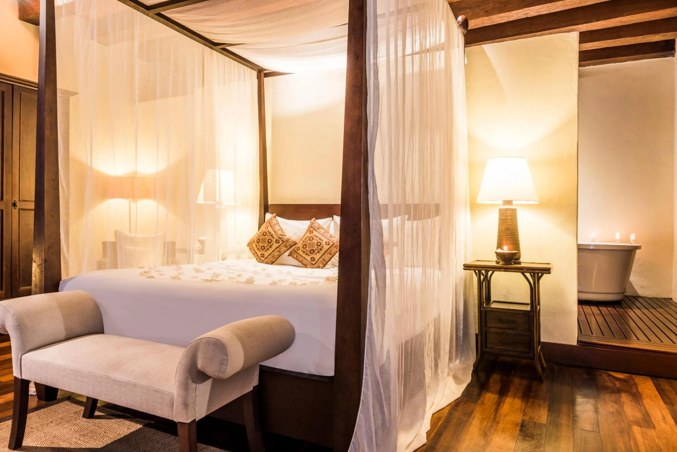 Bed in Ananda Hotel Boutique