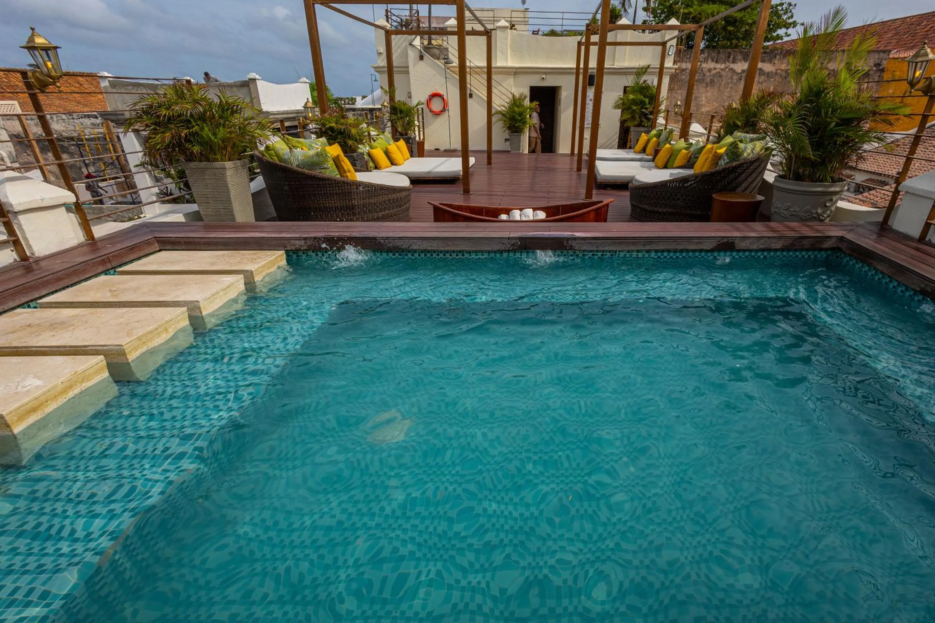 Swimming pool in Ananda Hotel Boutique