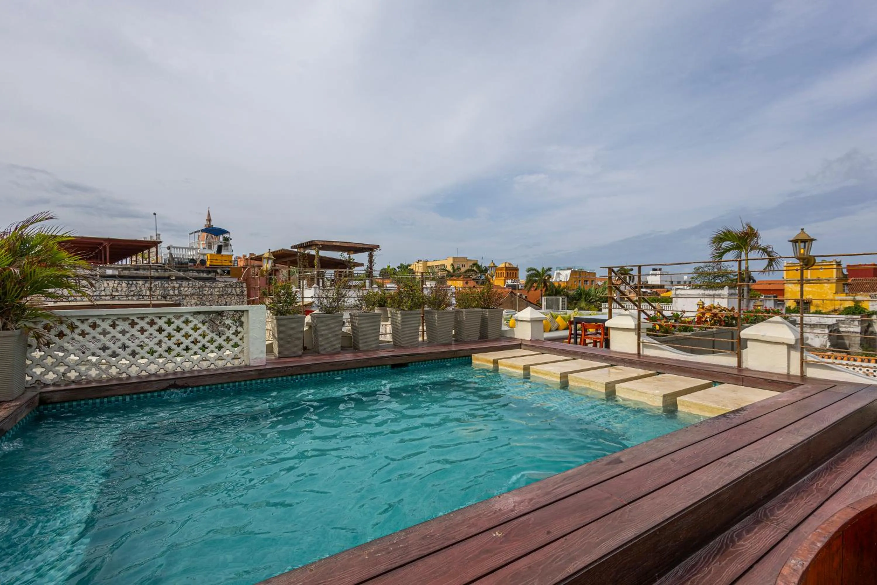 Swimming pool in Ananda Hotel Boutique