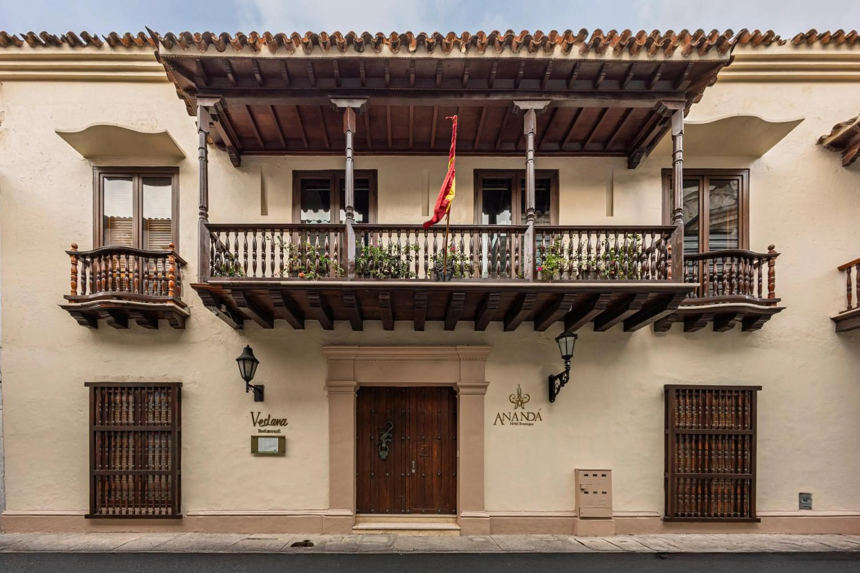Facade/entrance in Ananda Hotel Boutique