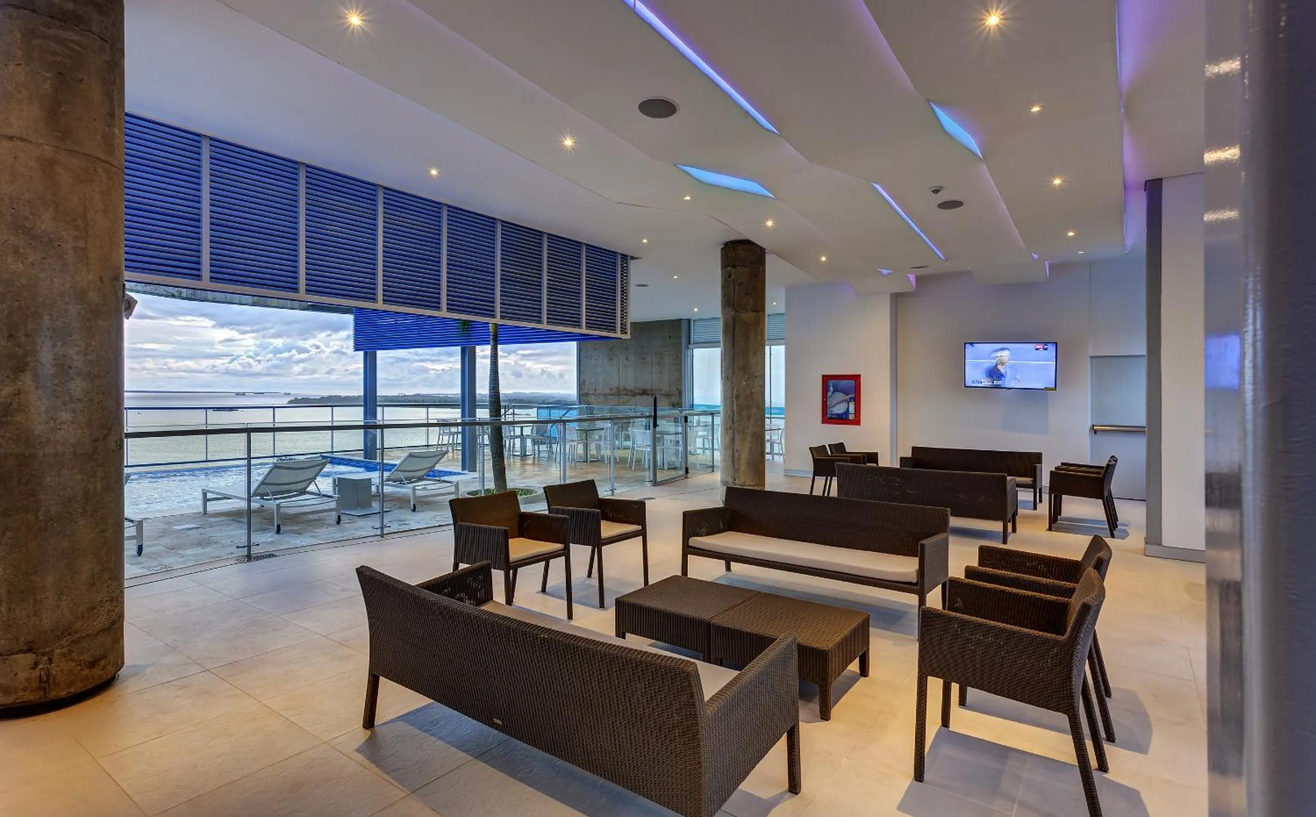 Facade/entrance in Cosmos Pacifico Hotel