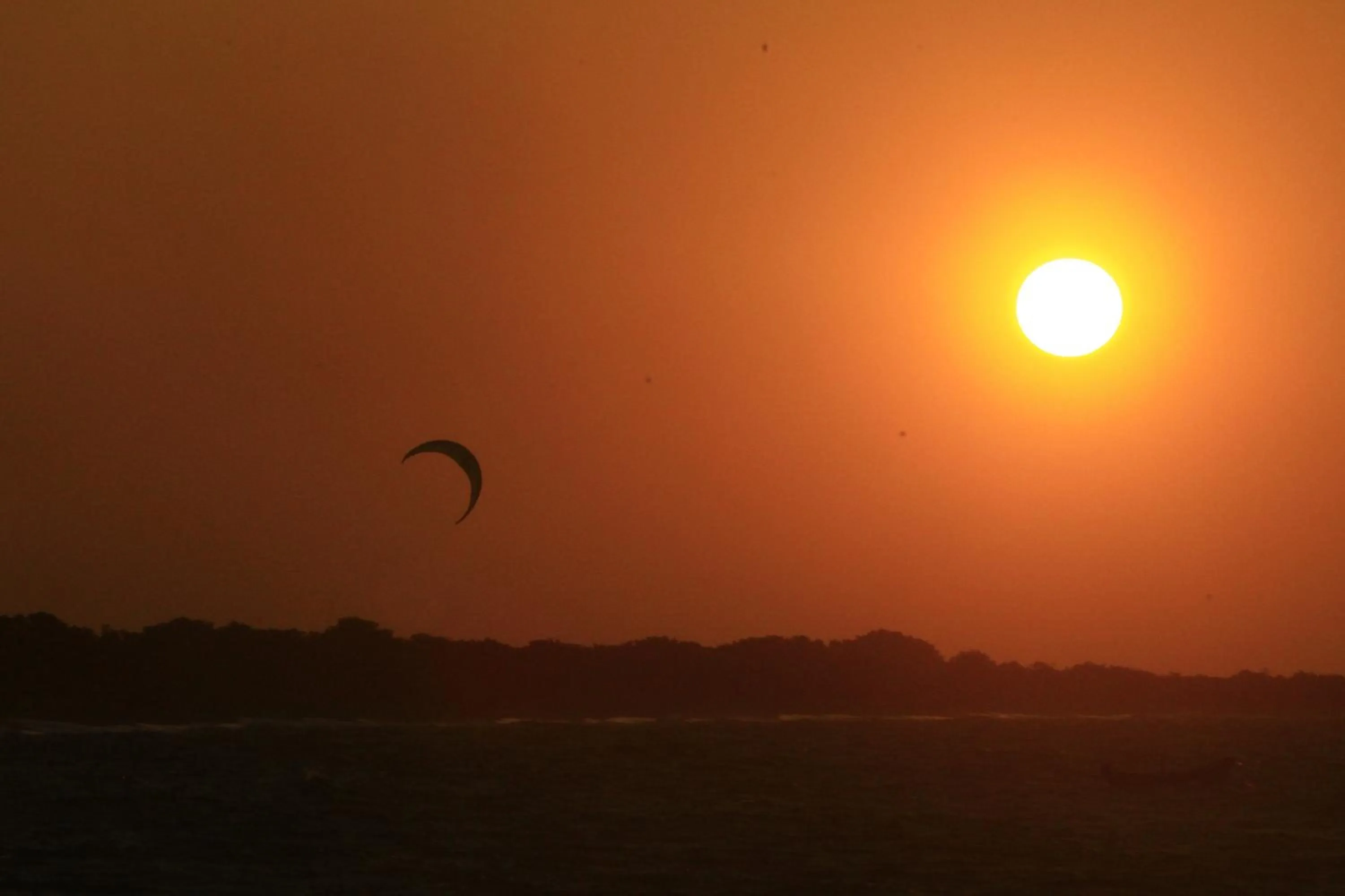 Sunset in Pousada BGK