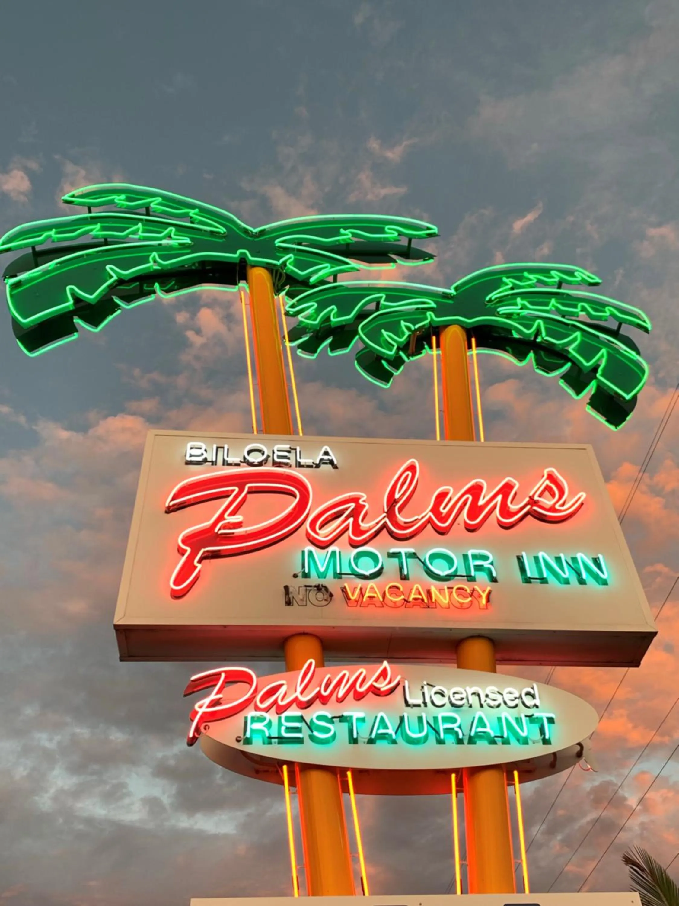 Property logo or sign in Biloela Palms Motor Inn