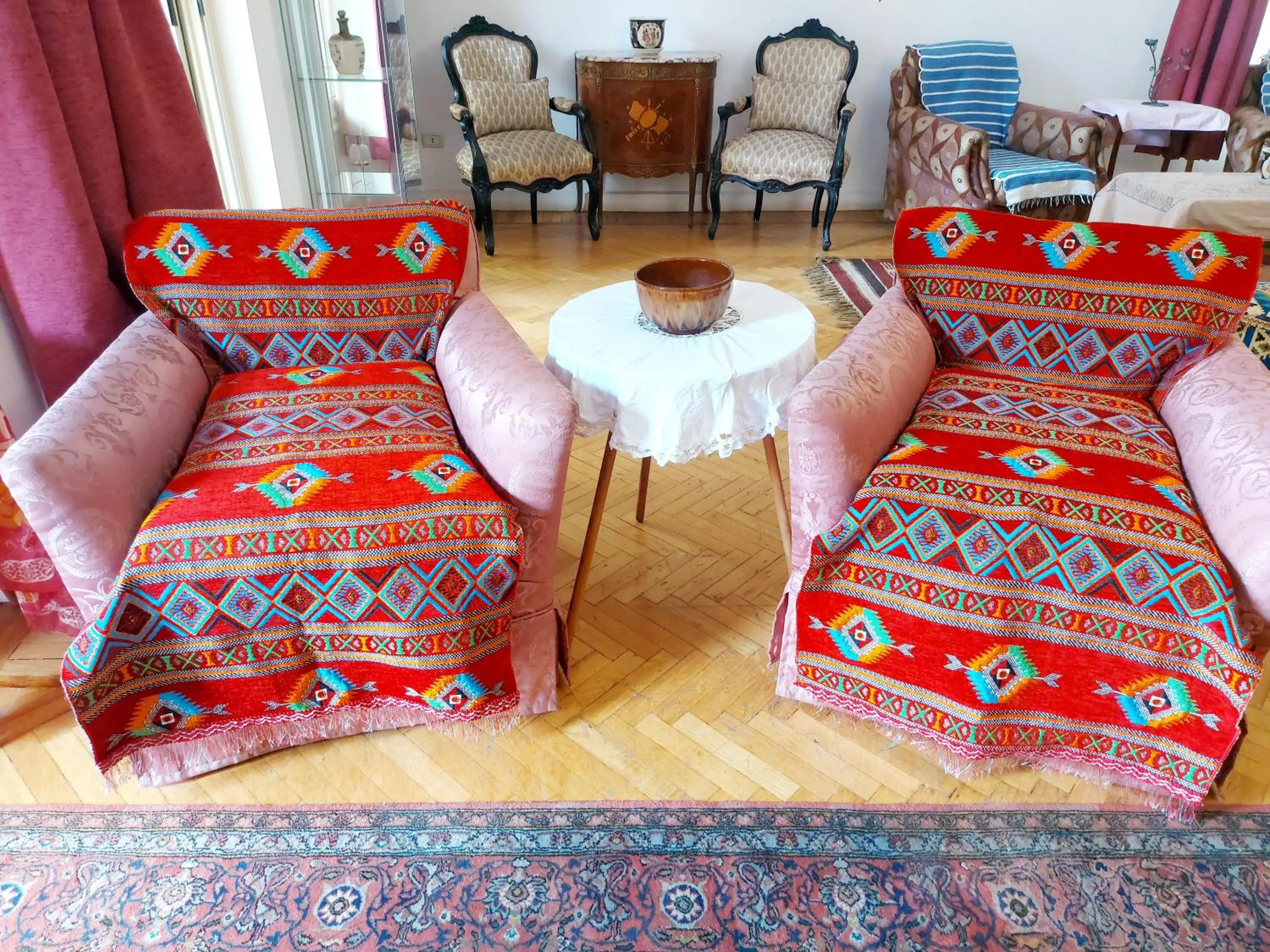 Living room in Jessy lovely apartment in Heliopolis