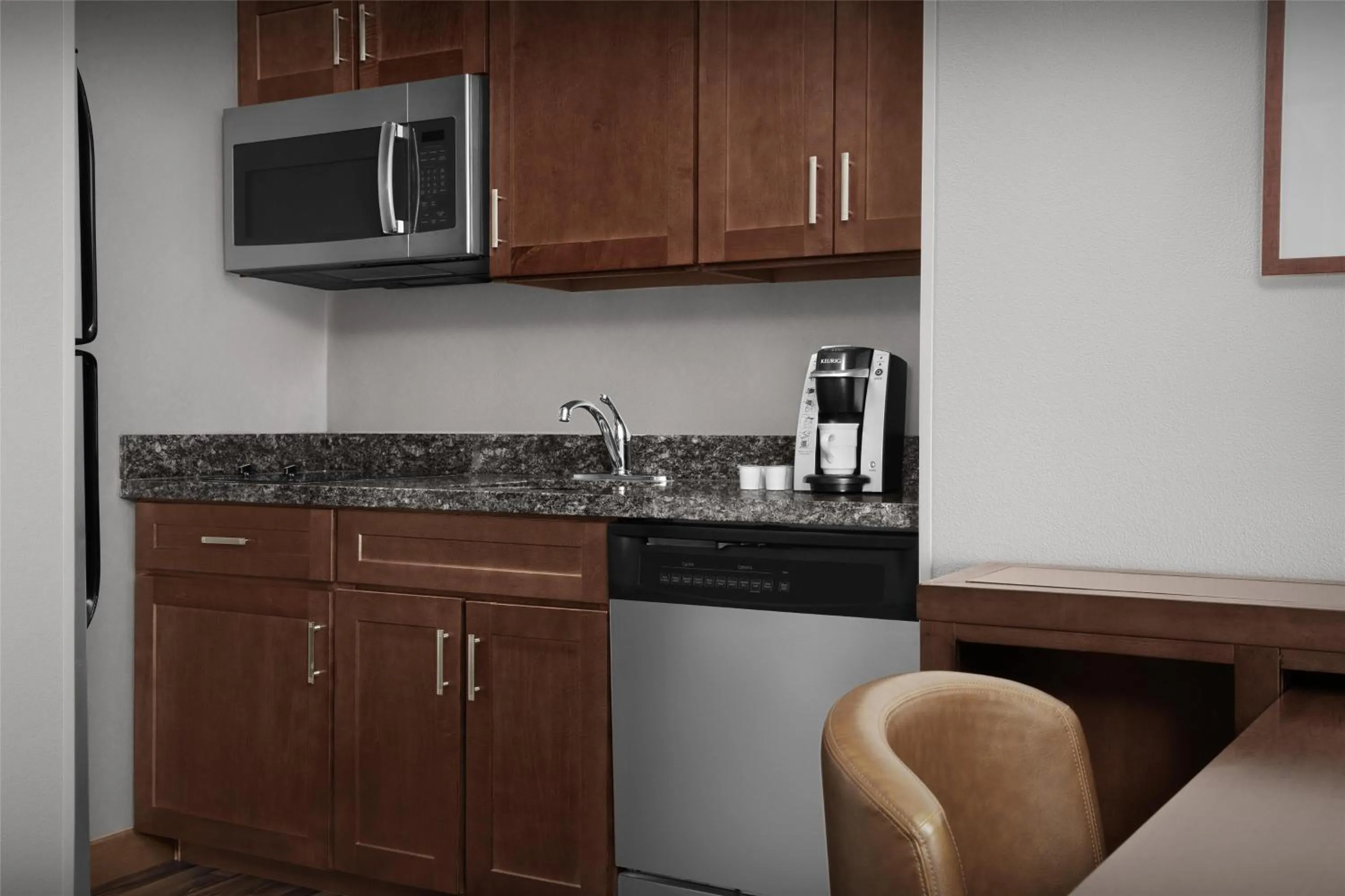 Kitchen or kitchenette in Homewood Suites by Hilton Oklahoma City-Bricktown