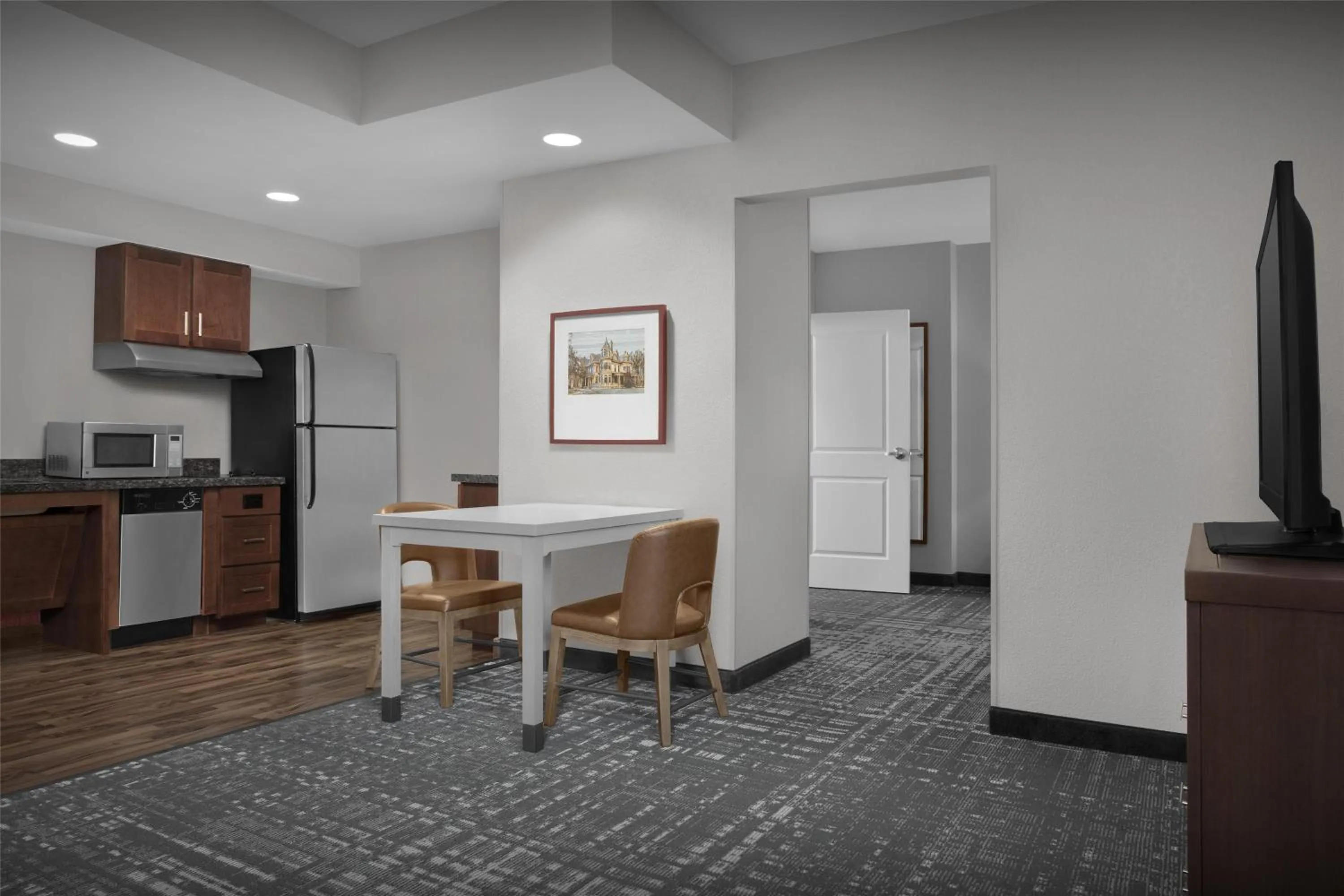 Kitchen or kitchenette in Homewood Suites by Hilton Oklahoma City-Bricktown