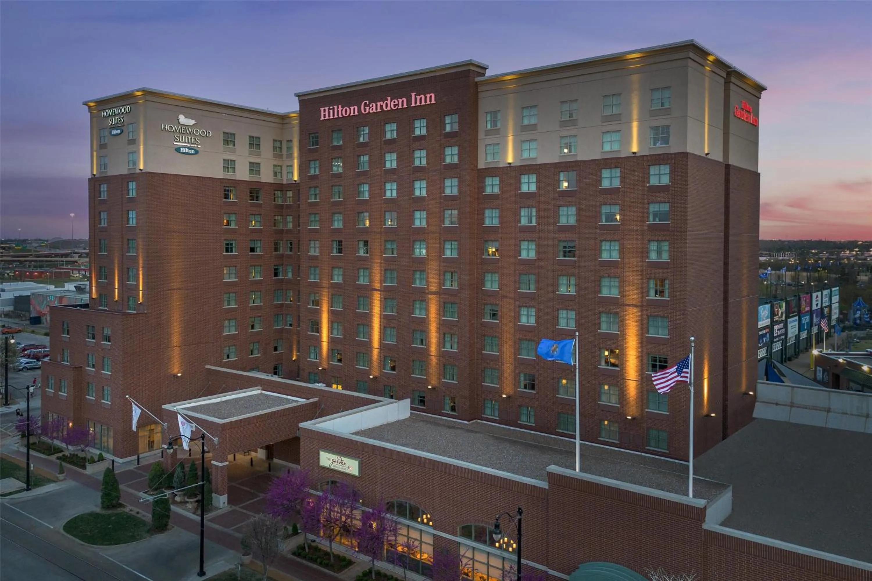 Property building in Homewood Suites by Hilton Oklahoma City-Bricktown
