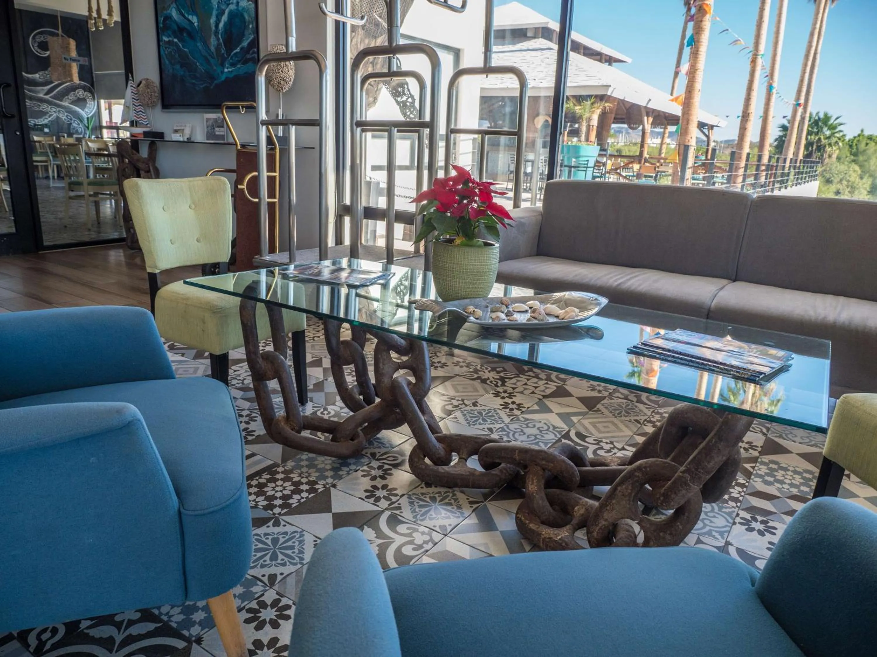 Lobby or reception in Sawari Hotel