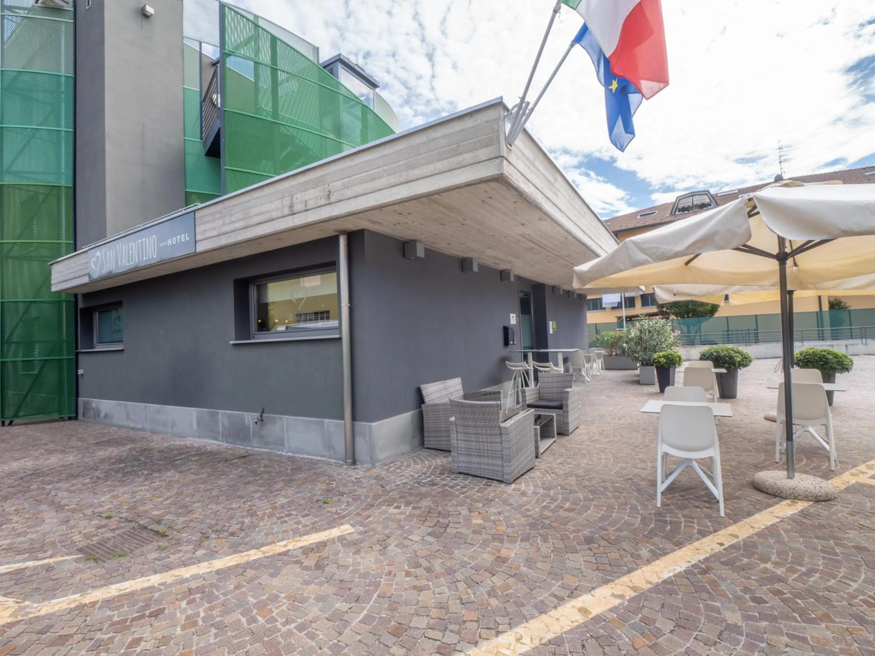 Property building in San Valentino Hotel