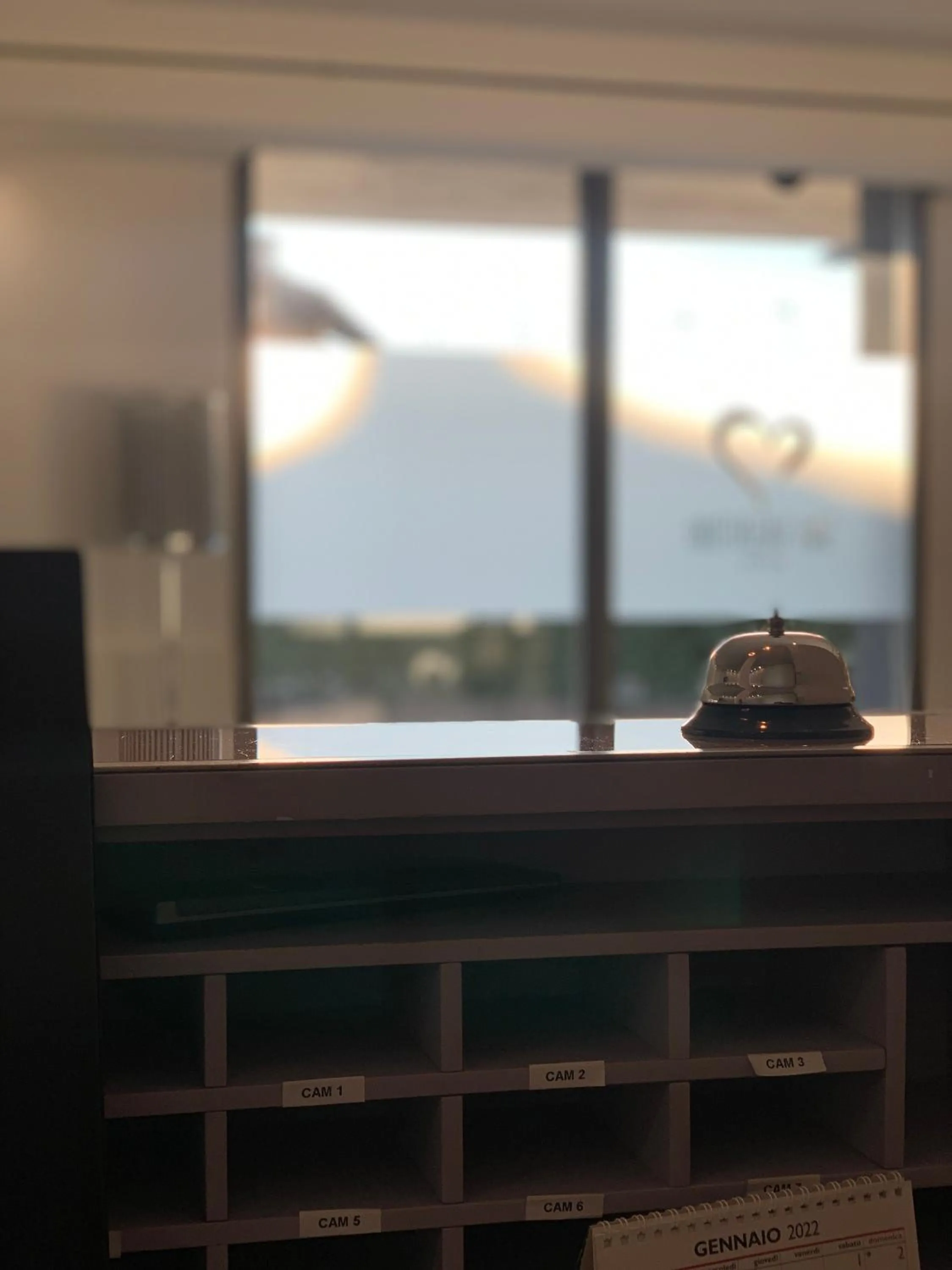 Lobby or reception in San Valentino Hotel