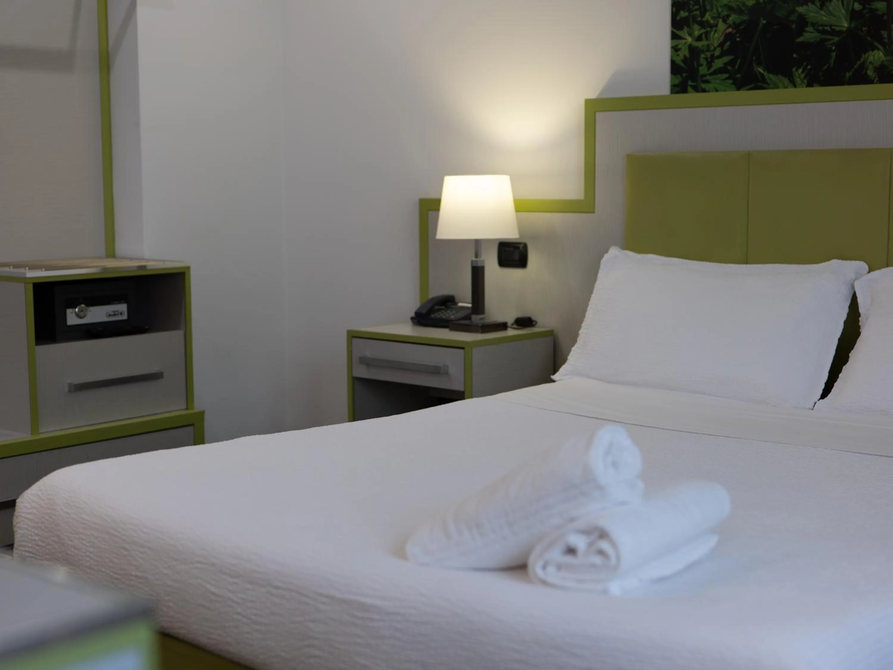 Bed in San Valentino Hotel