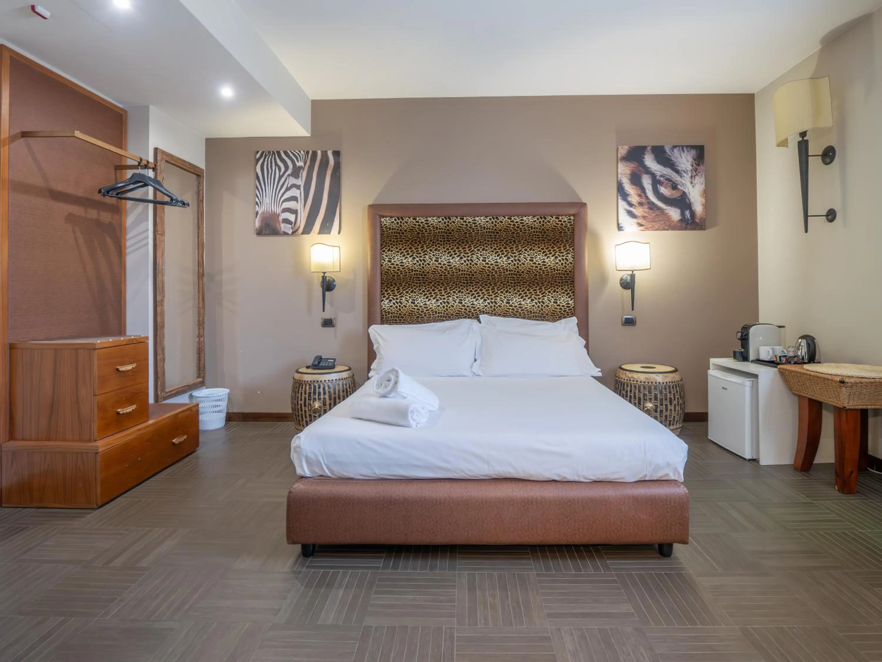 Bed in San Valentino Hotel