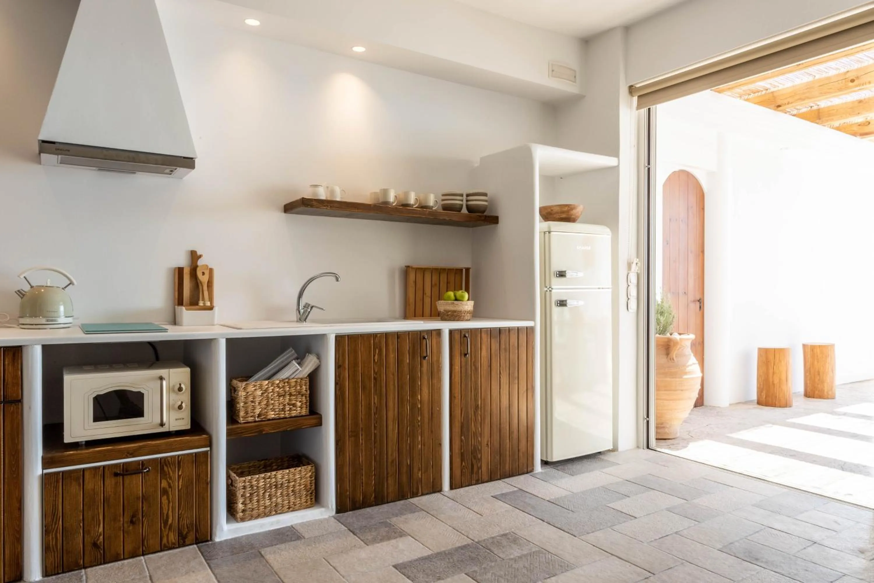 Kitchen or kitchenette in Euphoria Suites and Spa