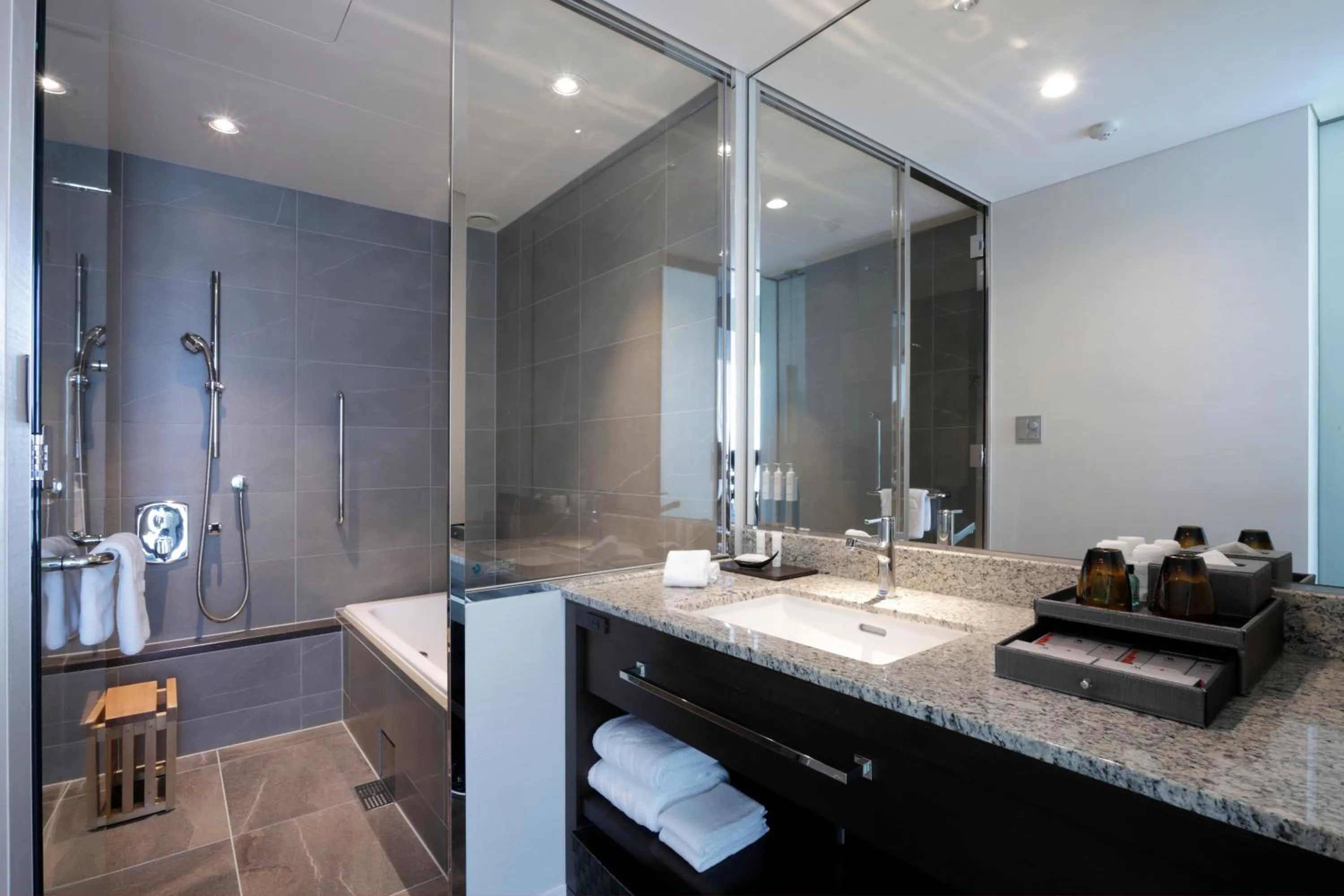 Bathroom in Osaka Marriott Miyako Hotel