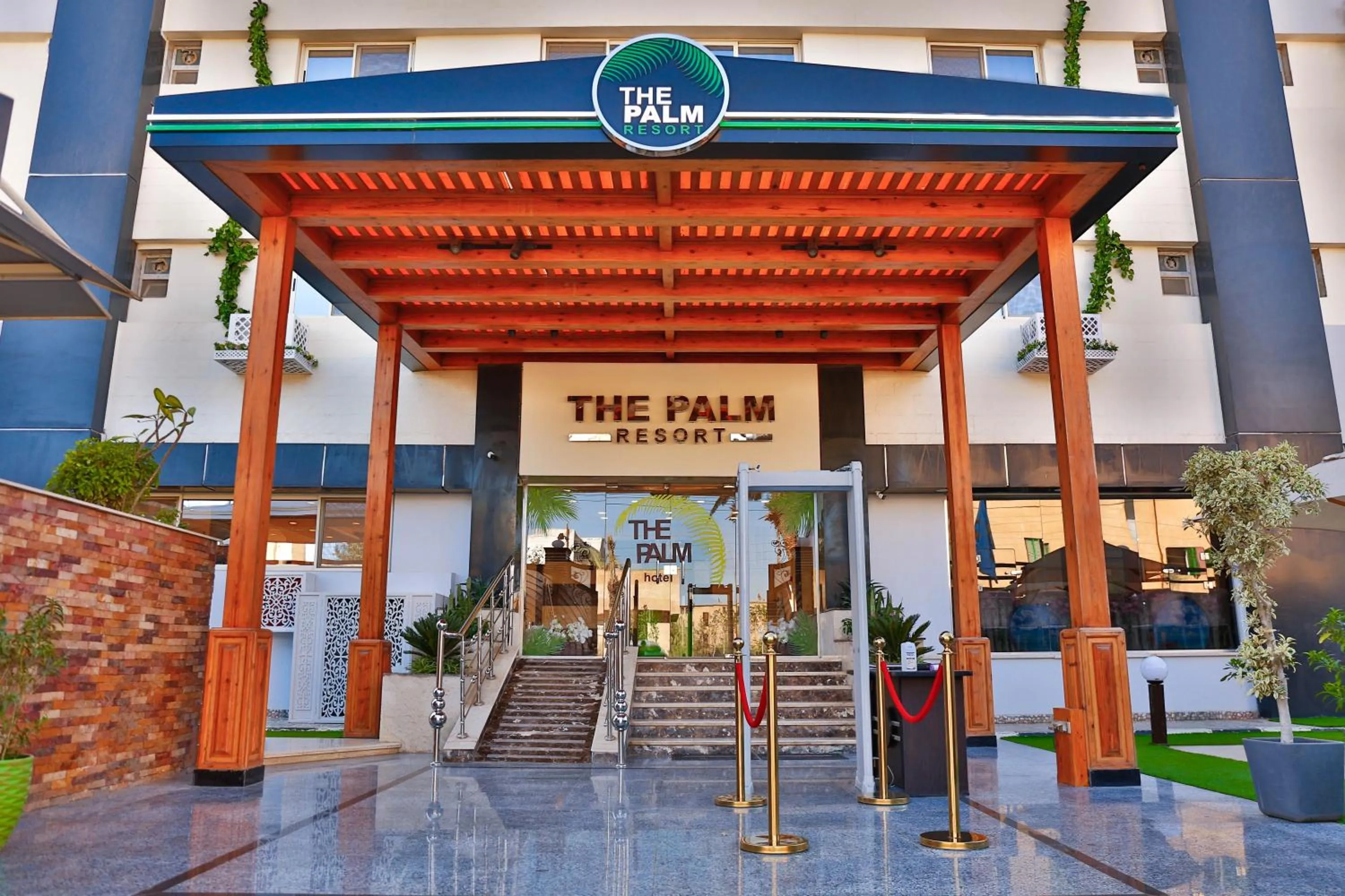 Property building in The Palm Hotel