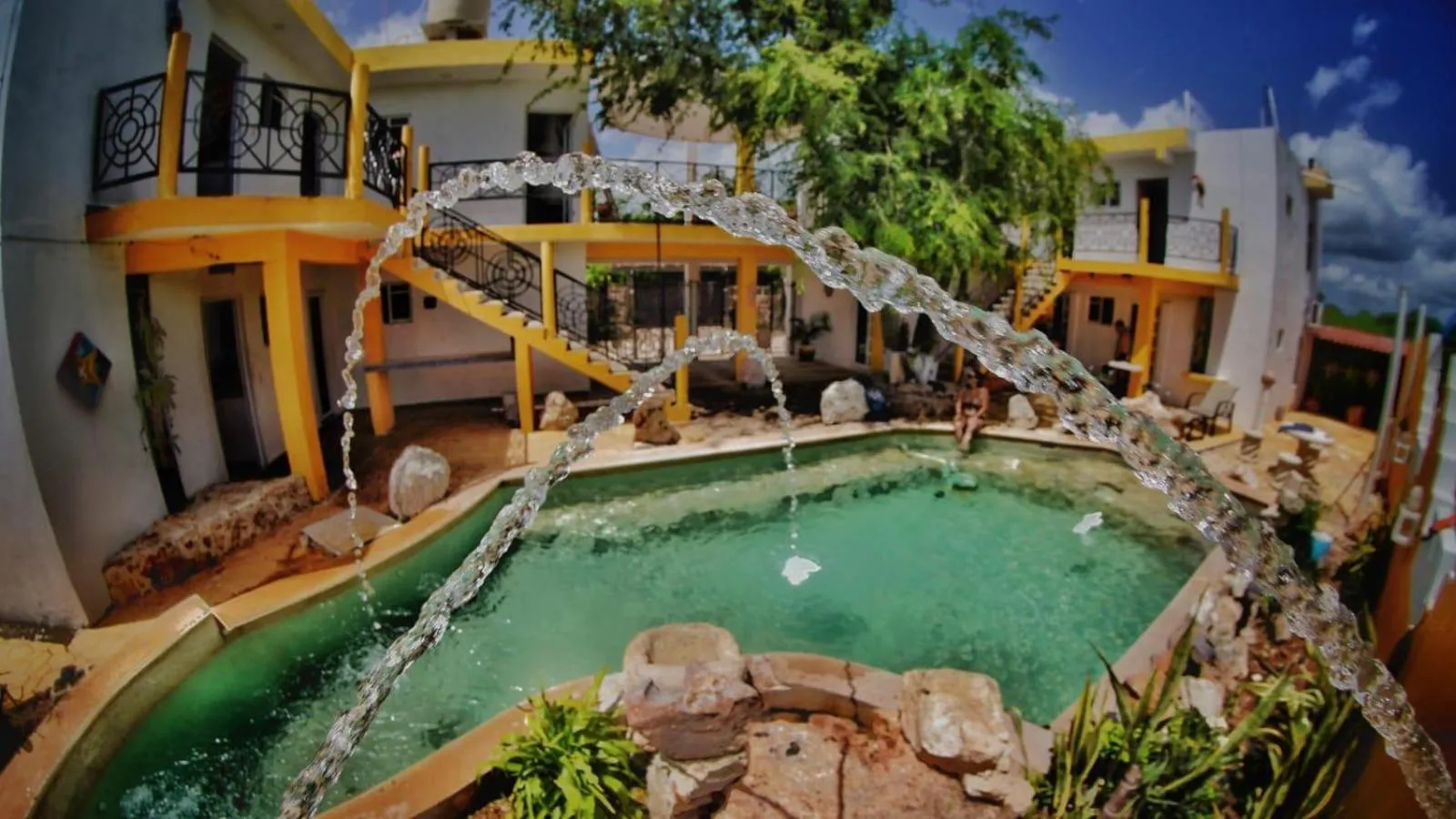 Swimming pool in Buenosdías Izamal