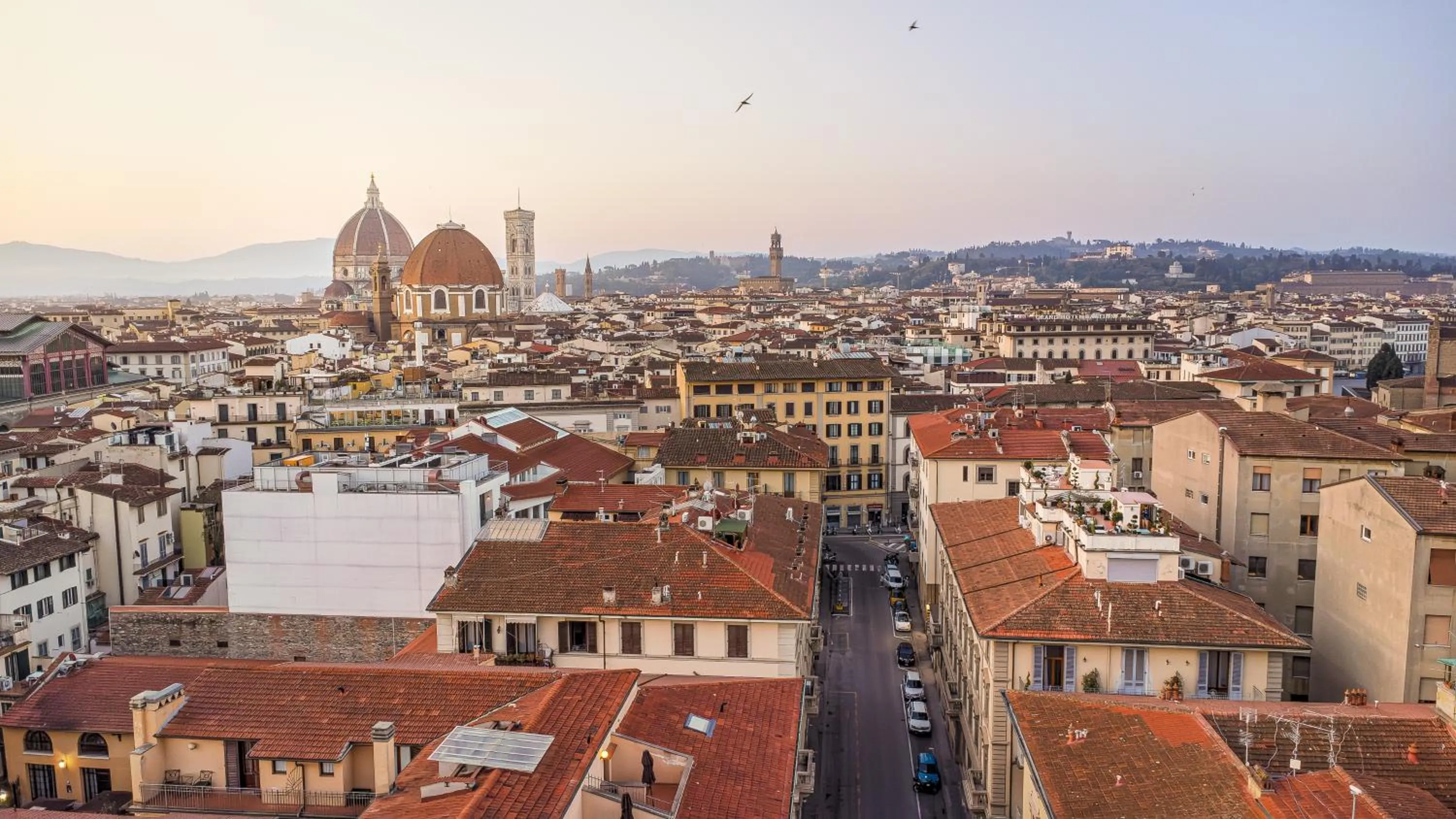 Bird's eye view in Hotel Annabella Roof Terrace