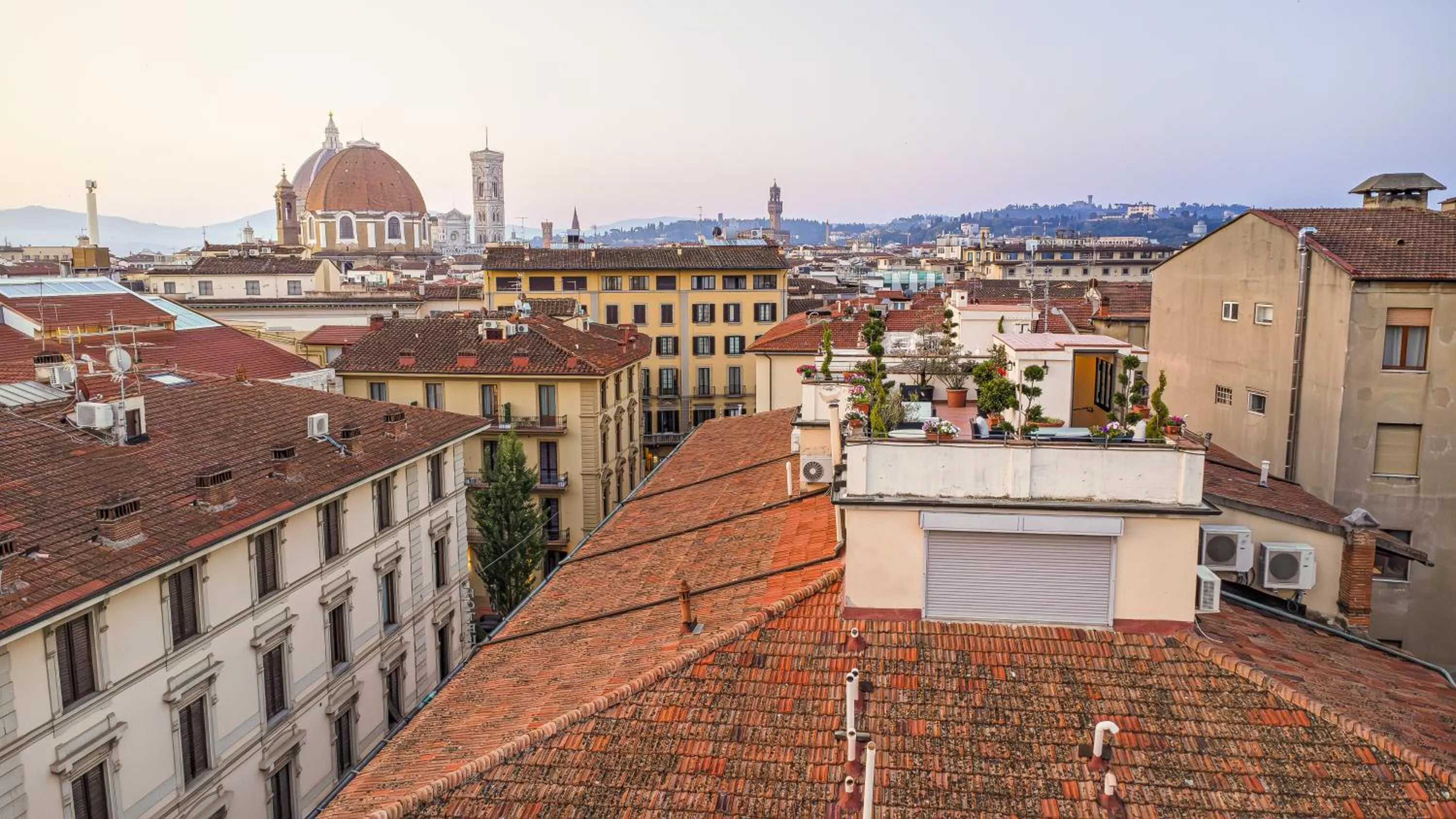 Bird's eye view in Hotel Annabella Roof Terrace
