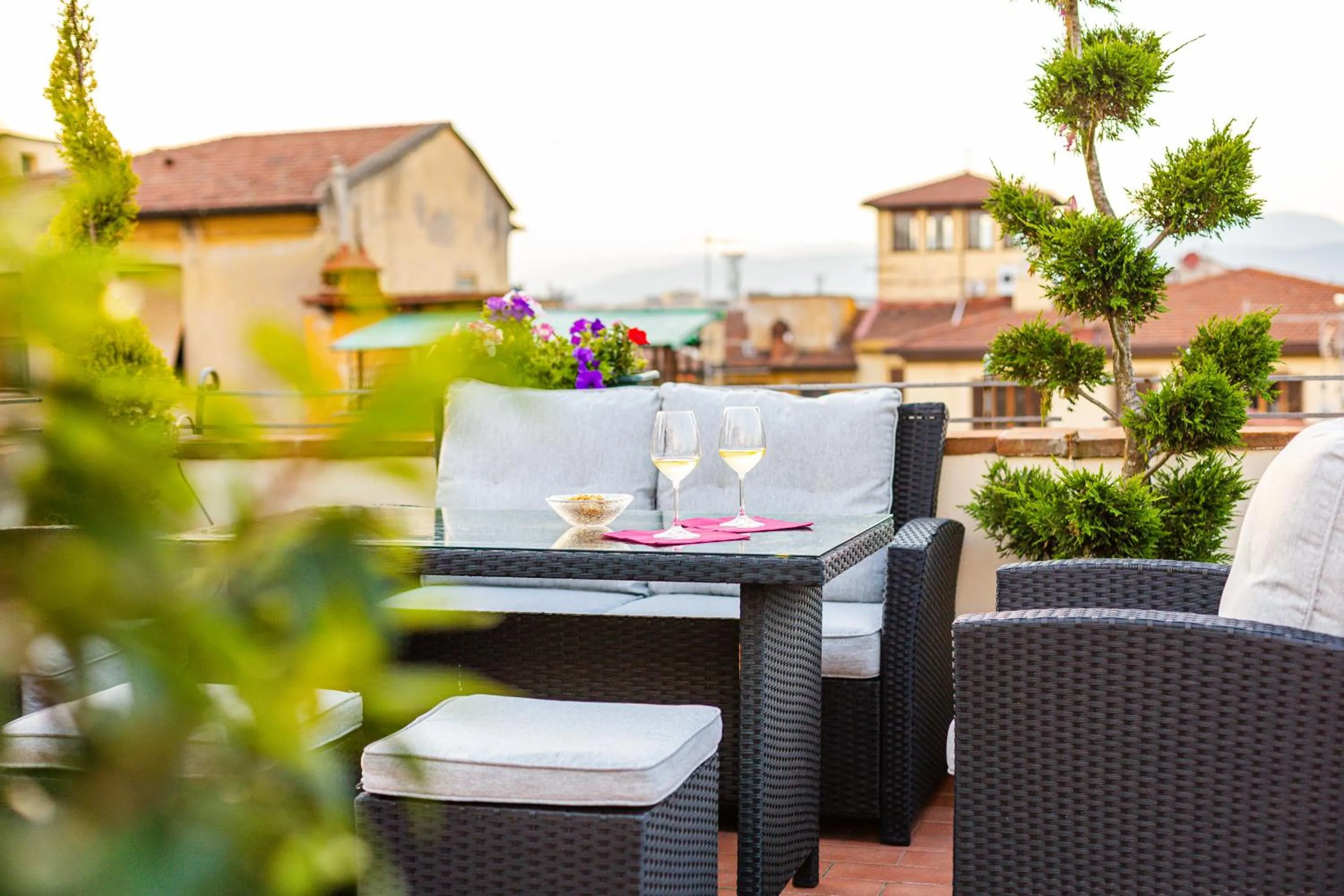 Balcony/Terrace in Hotel Annabella Roof Terrace