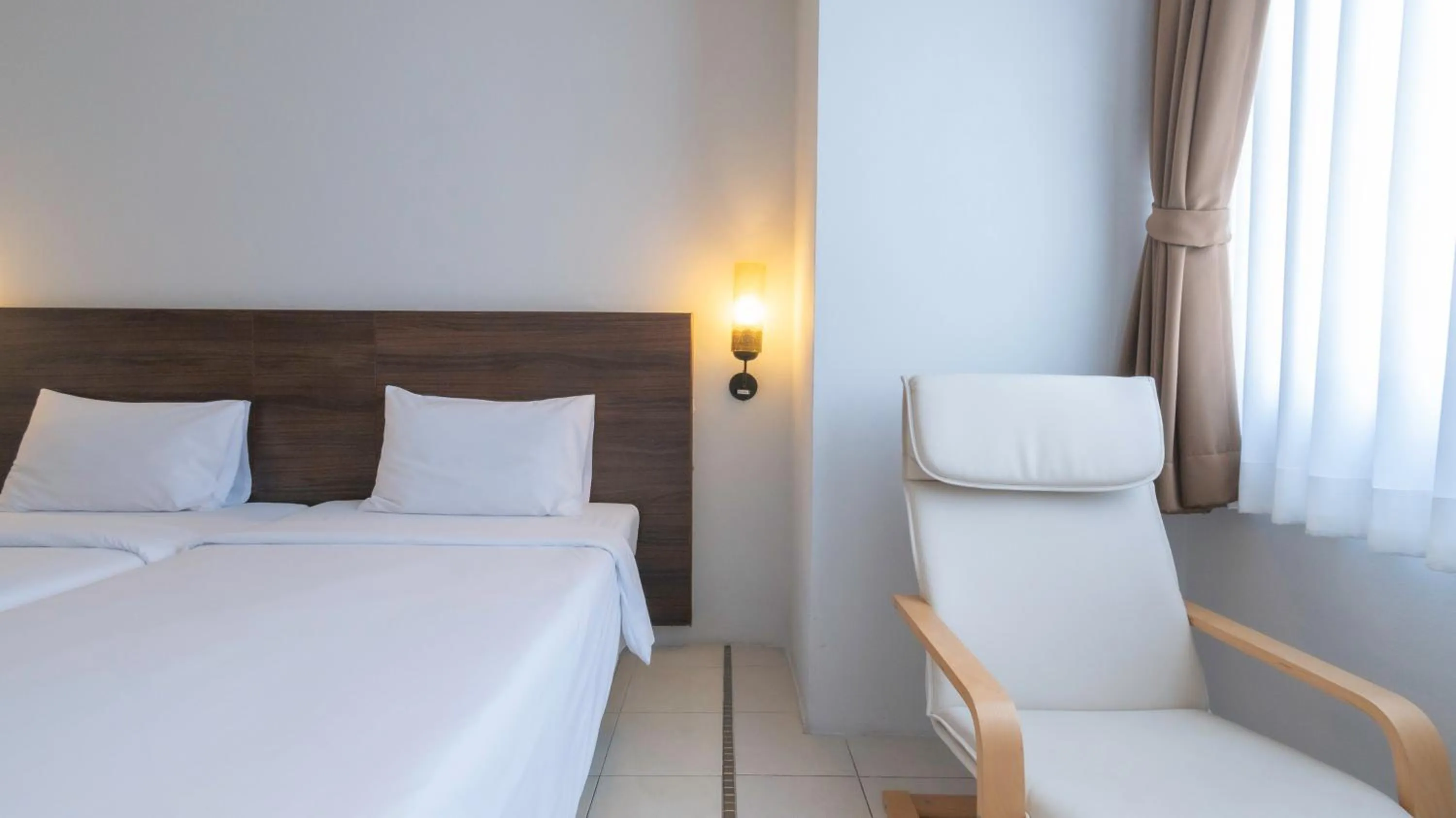 Bedroom, Bed in Pas Cher Hotel de Bangkok