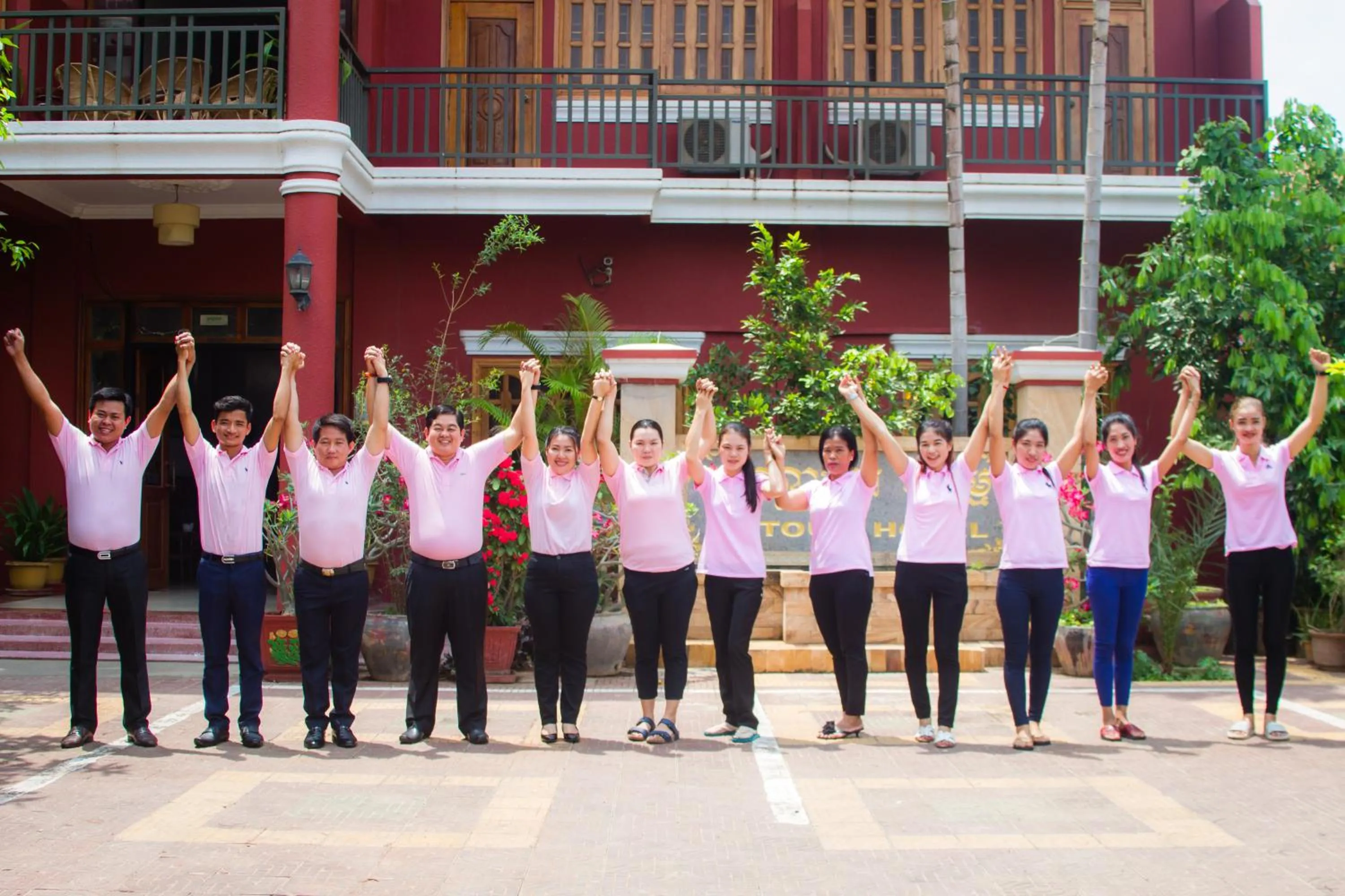 Staff in Botoum Hotel