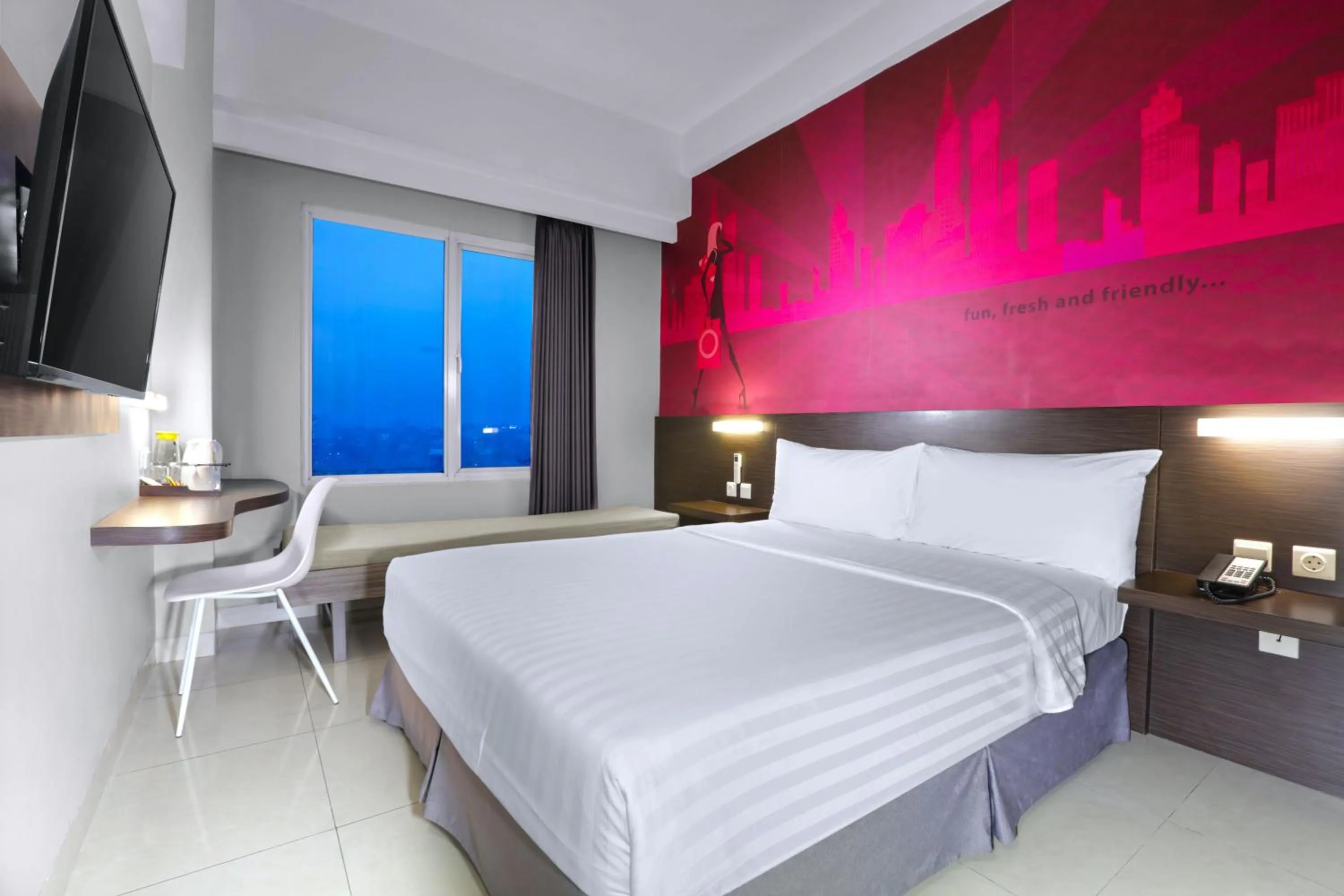 Bedroom, Bed in favehotel Padjajaran Bogor