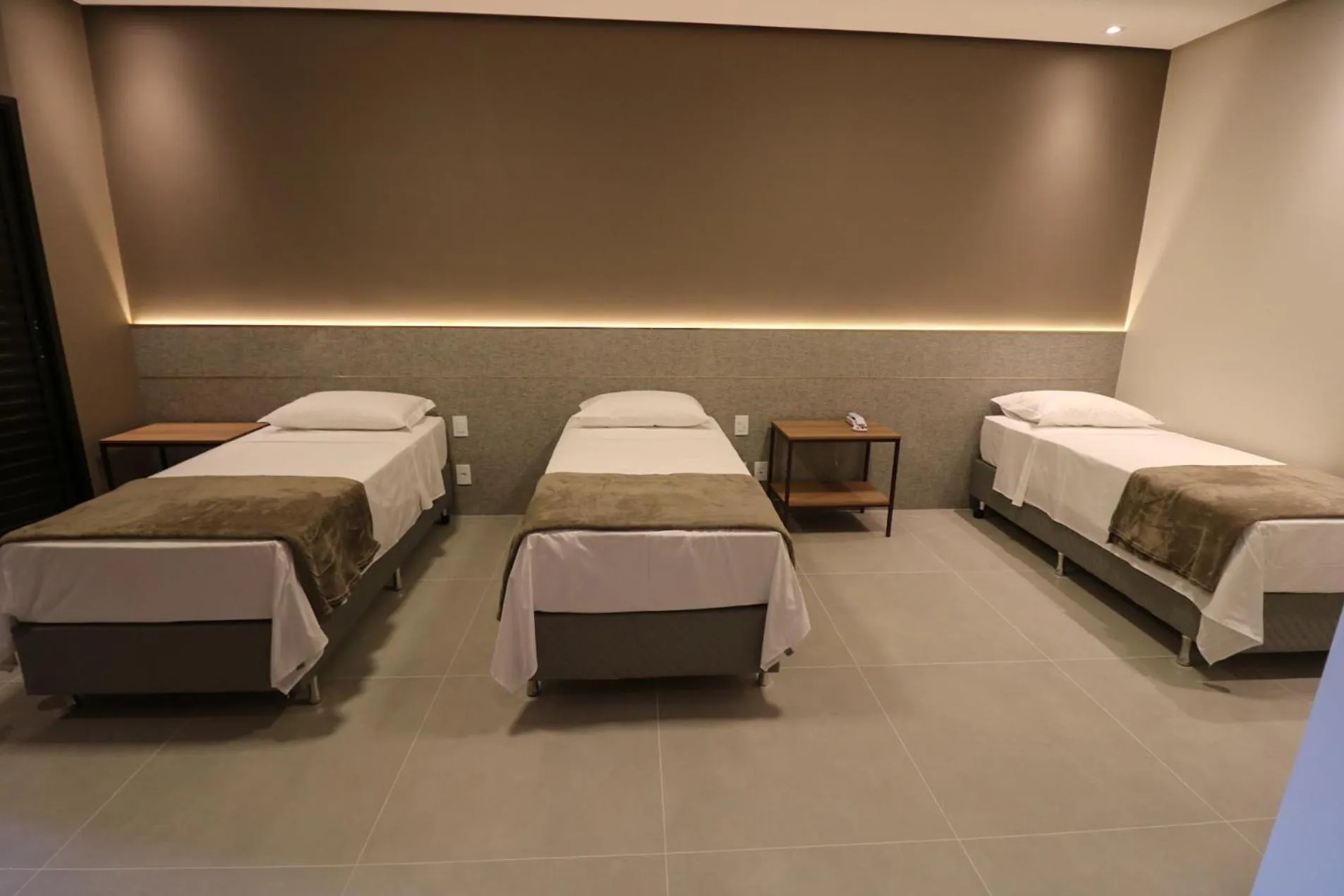 Bed in Serravita Hotel