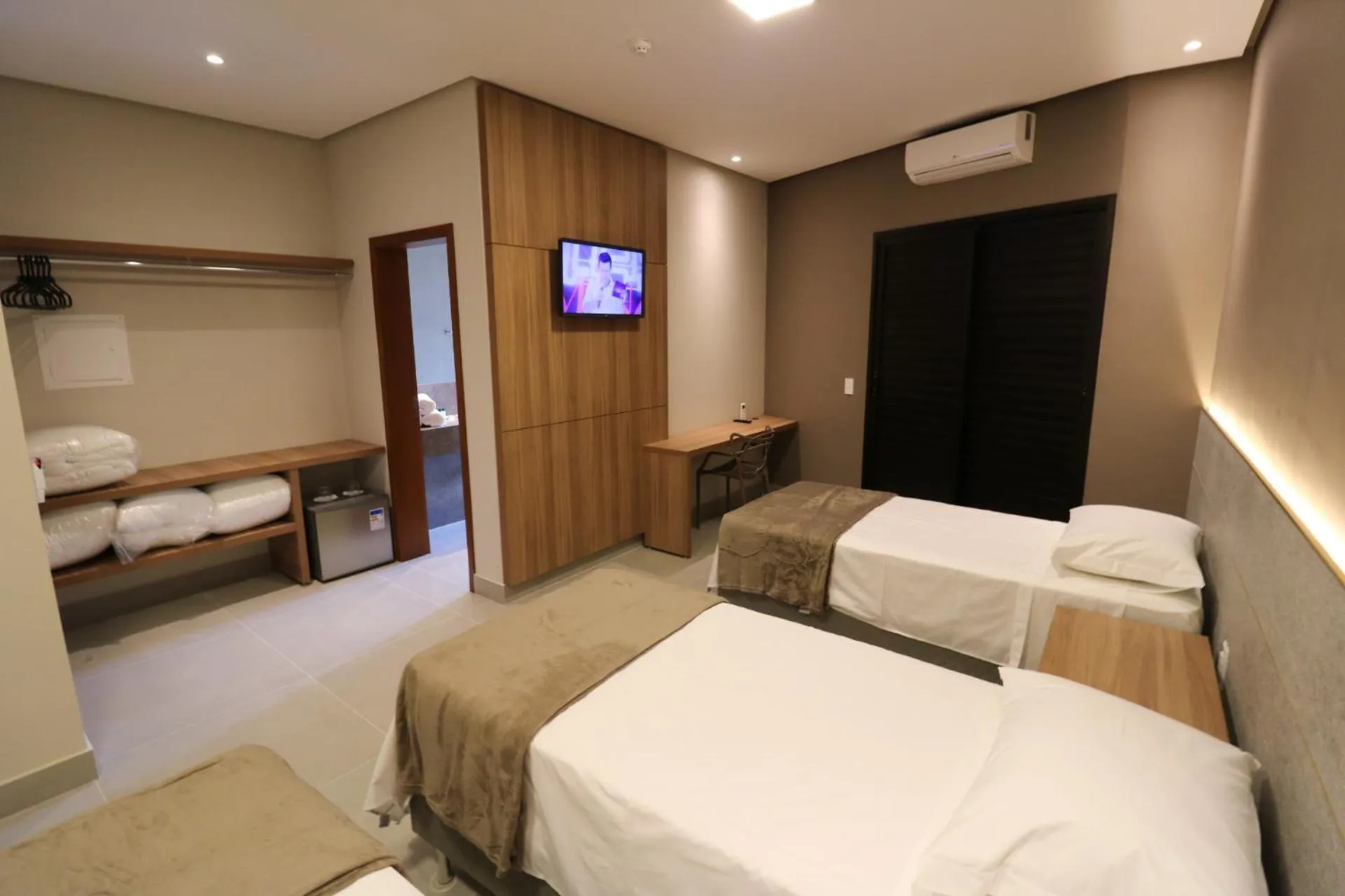 Bed in Serravita Hotel