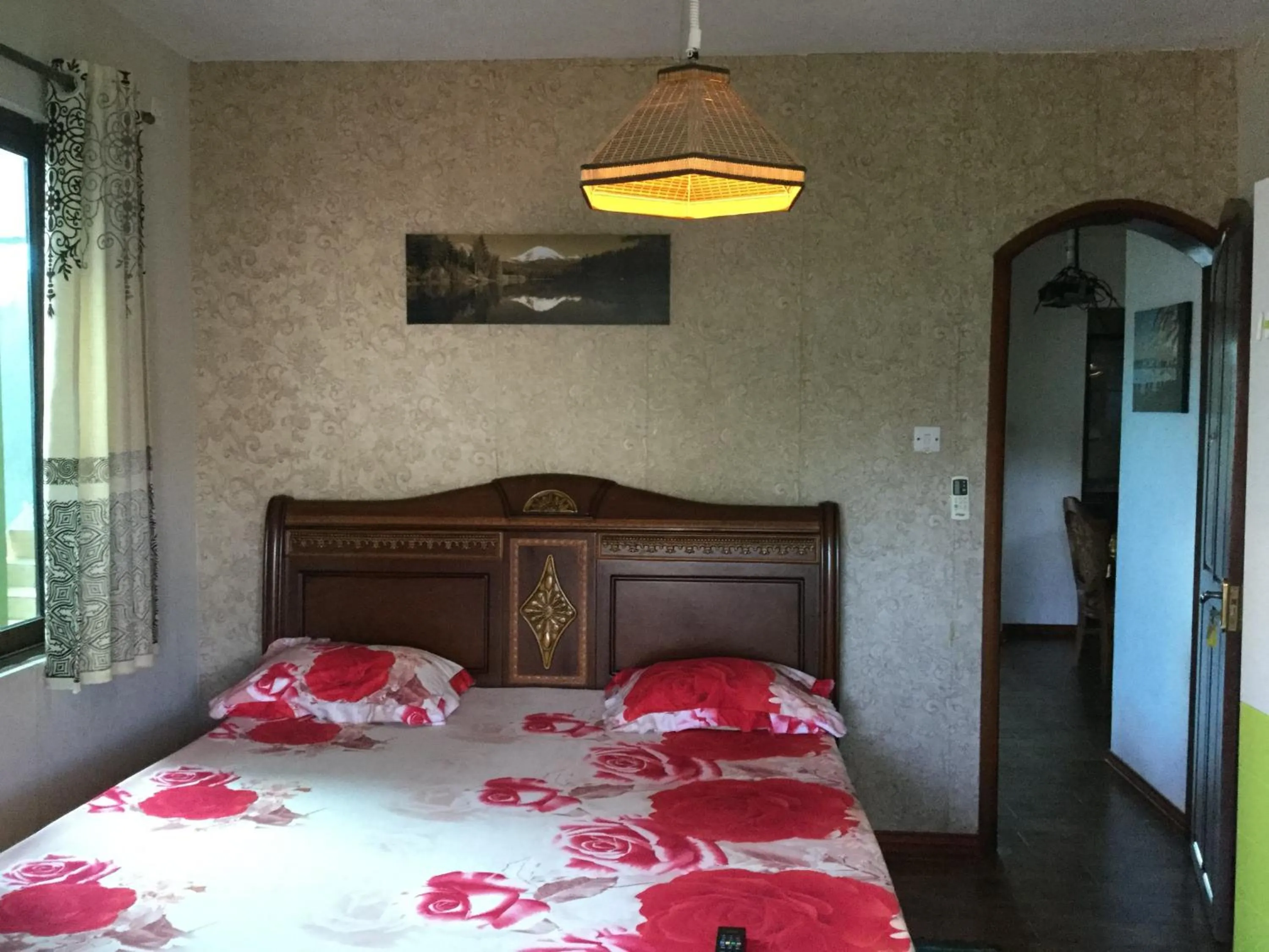 Bed in Le Bamboo Guesthouse