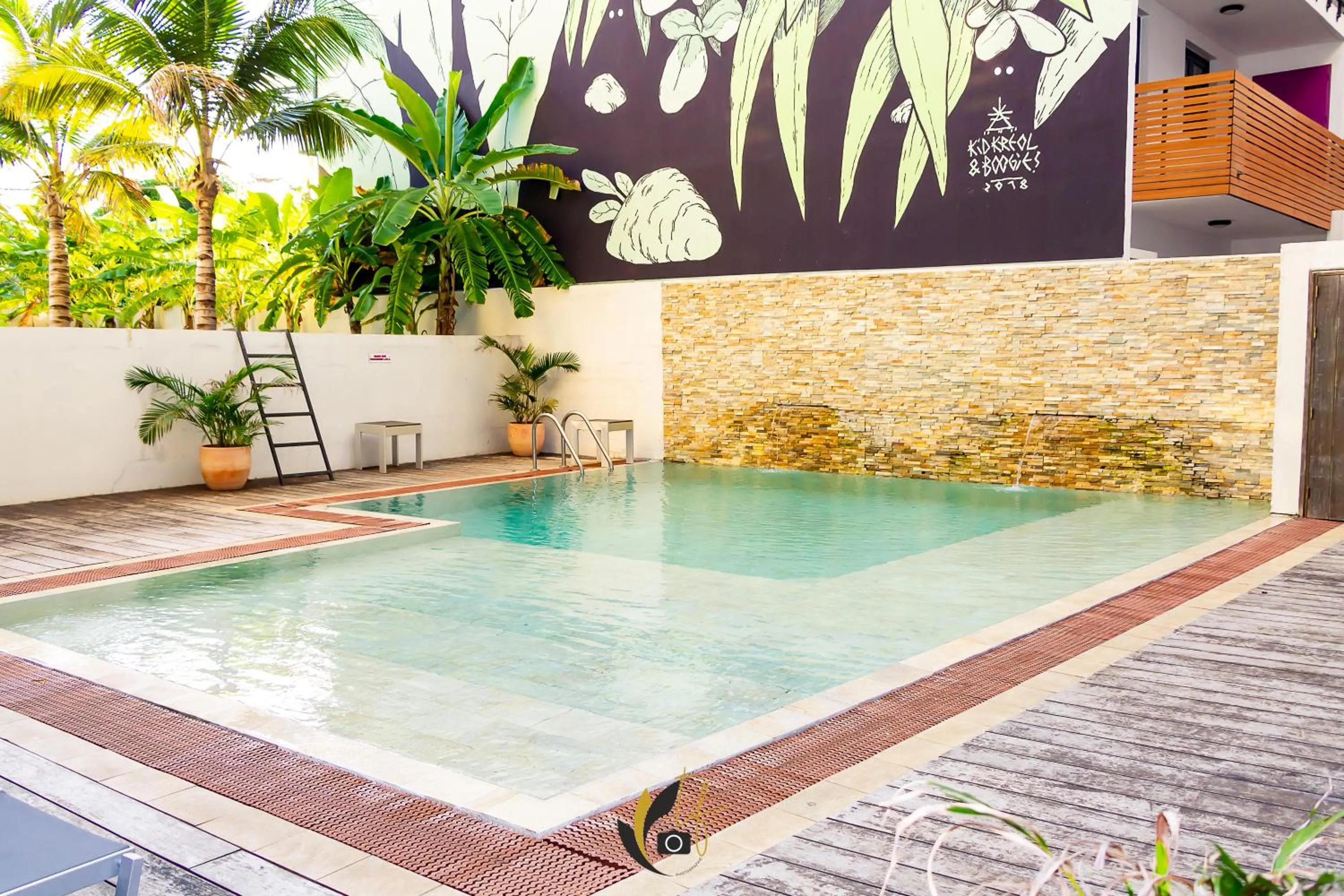 Swimming pool in Tulip Inn Sainte Clotilde, La Réunion