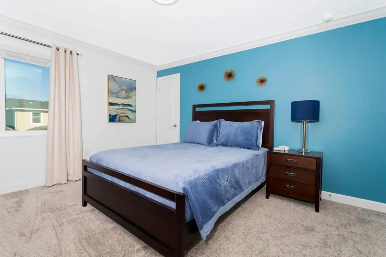 Bed in Wonderful 5 Bd Close to Disney @ Storey Lake Resort 2980