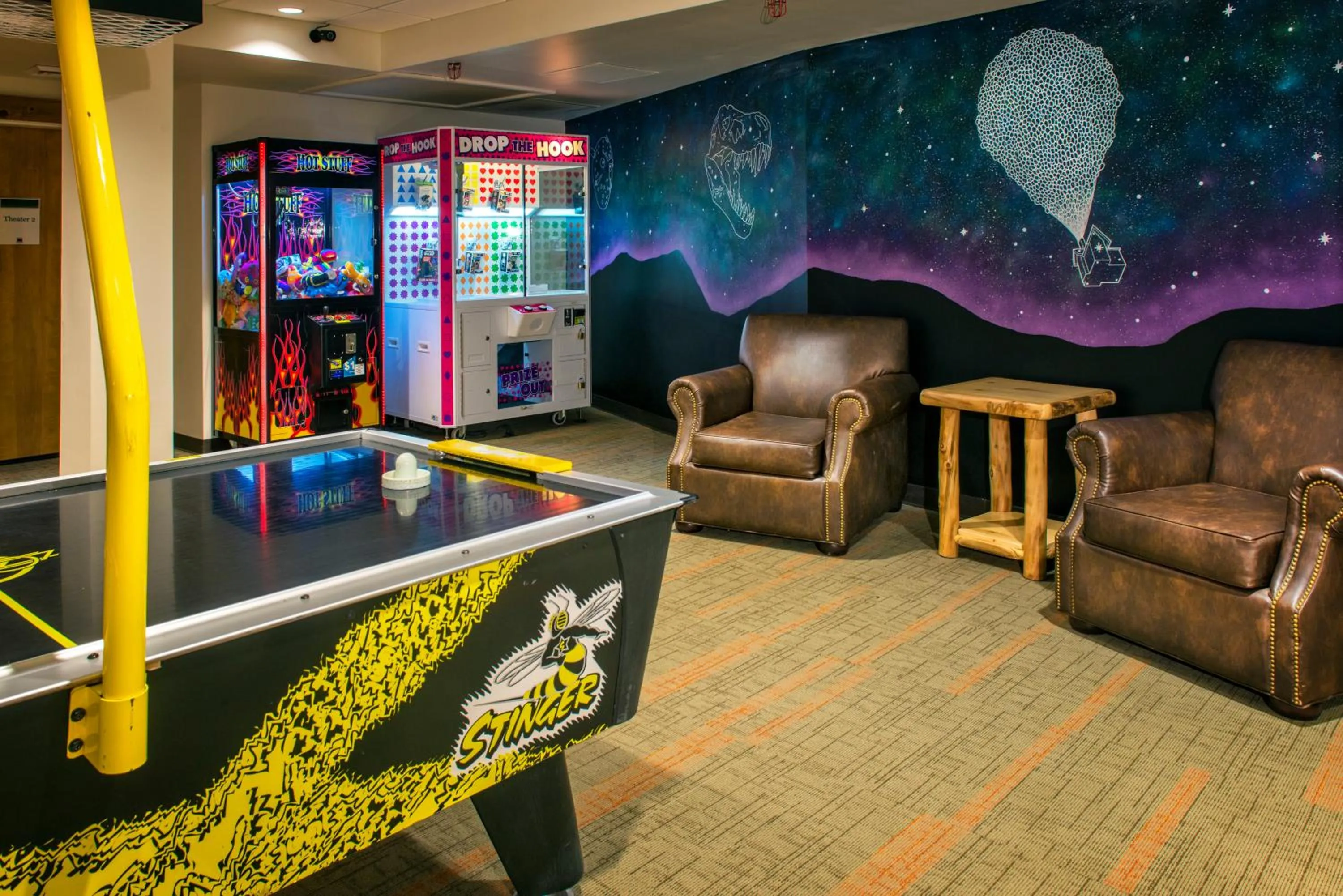 Game Room in Grand Timber Lodge
