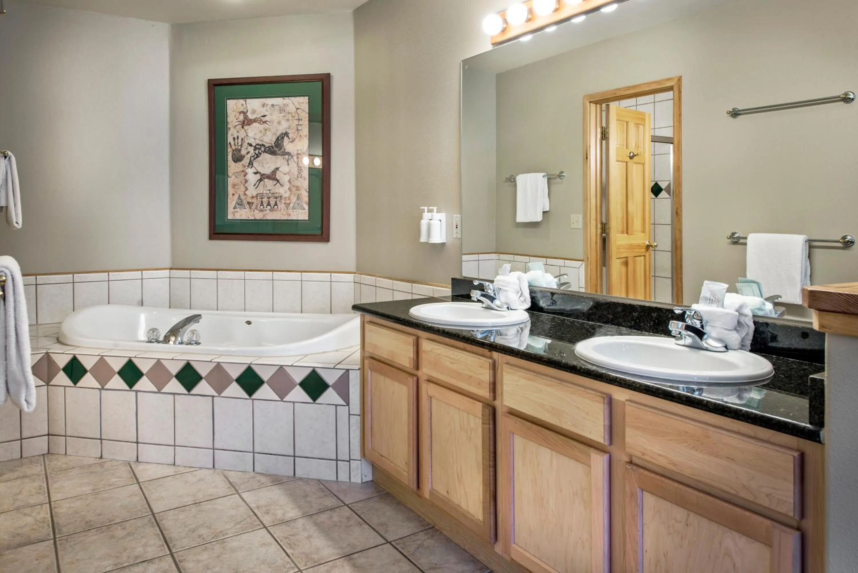 Bathroom in Grand Timber Lodge