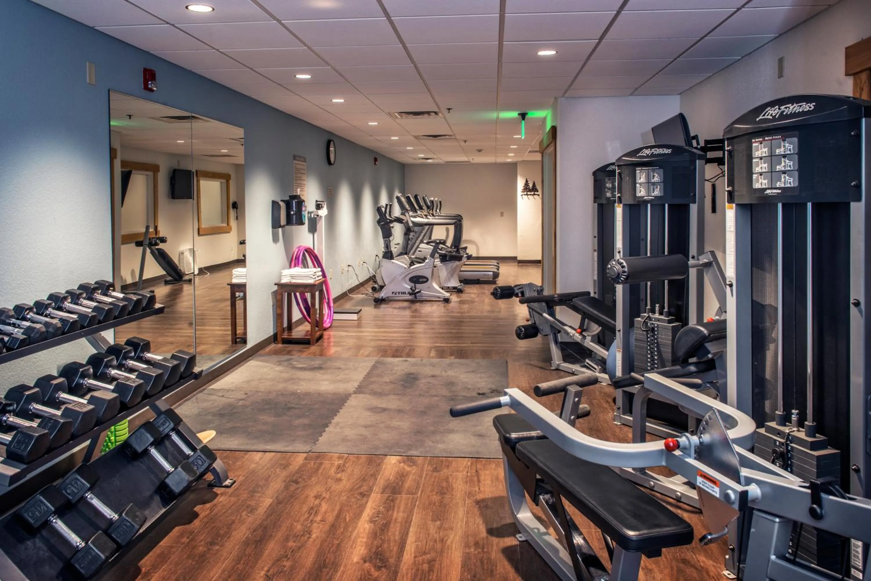 Fitness centre/facilities in Grand Timber Lodge
